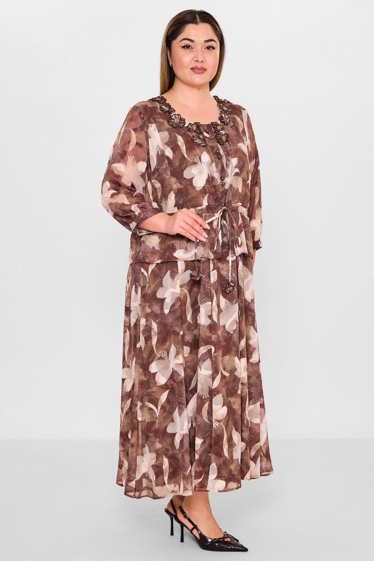 Gumanize - Plus Size Dress (GMZ2026-337-7992) - 8690200088544