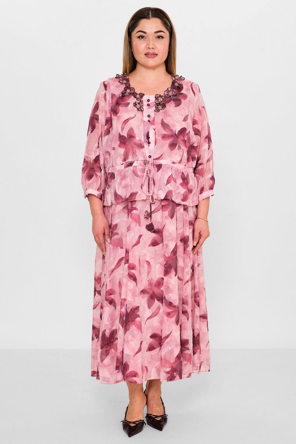 Gumanize - Plus Size Dress (GMZ2026-337-7992) - 8690200088551