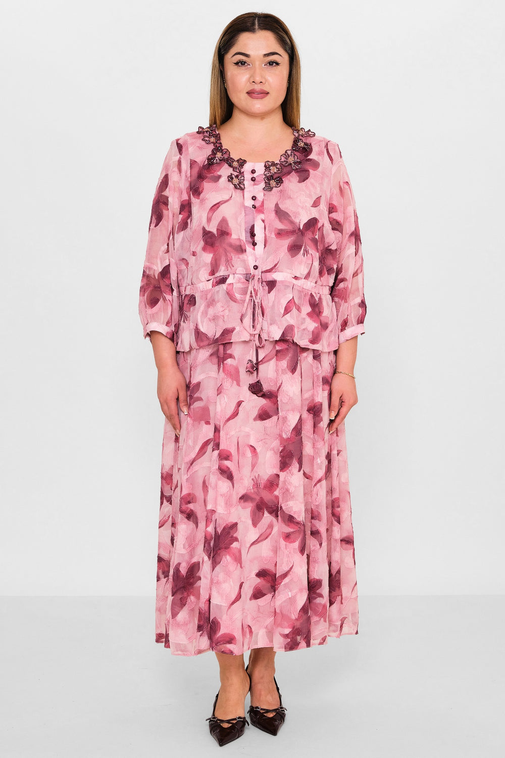 Gumanize - Plus Size Dress (GMZ2026-337-7992) - 8690200088551