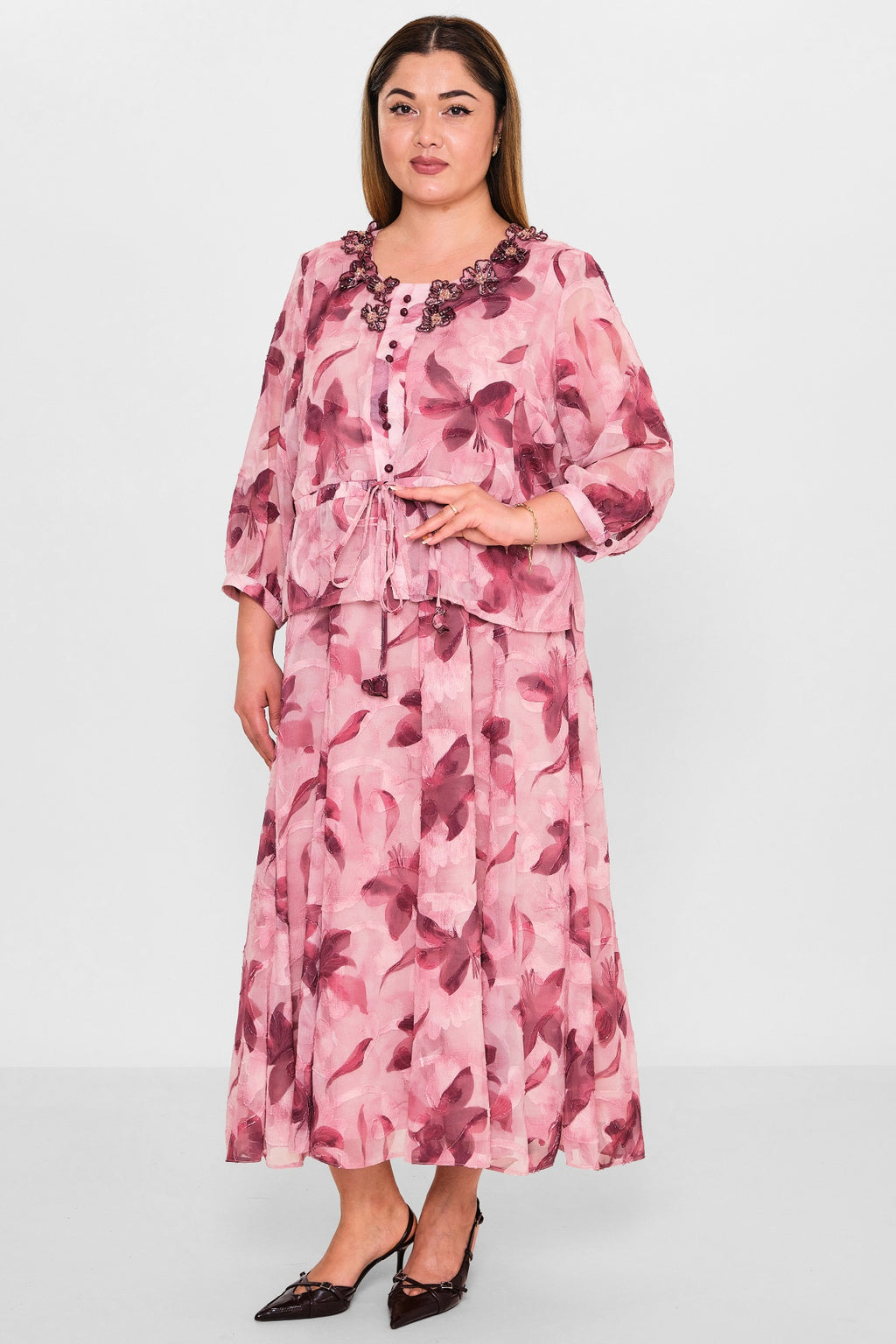 Gumanize - Plus Size Dress (GMZ2026-337-7992) - 8690200088551