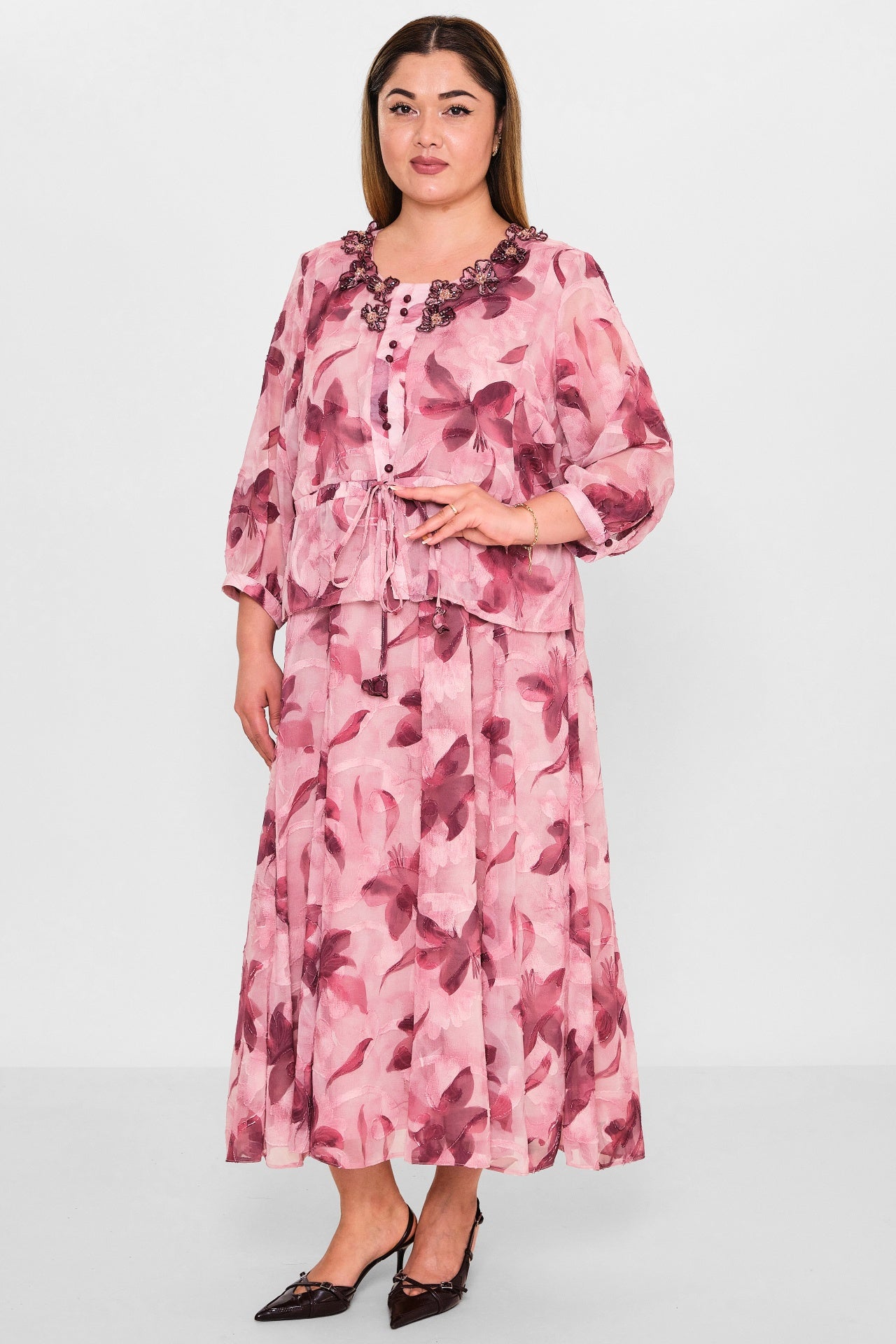 Gumanize - Plus Size Dress (GMZ2026-337-7992) - 8690200088551