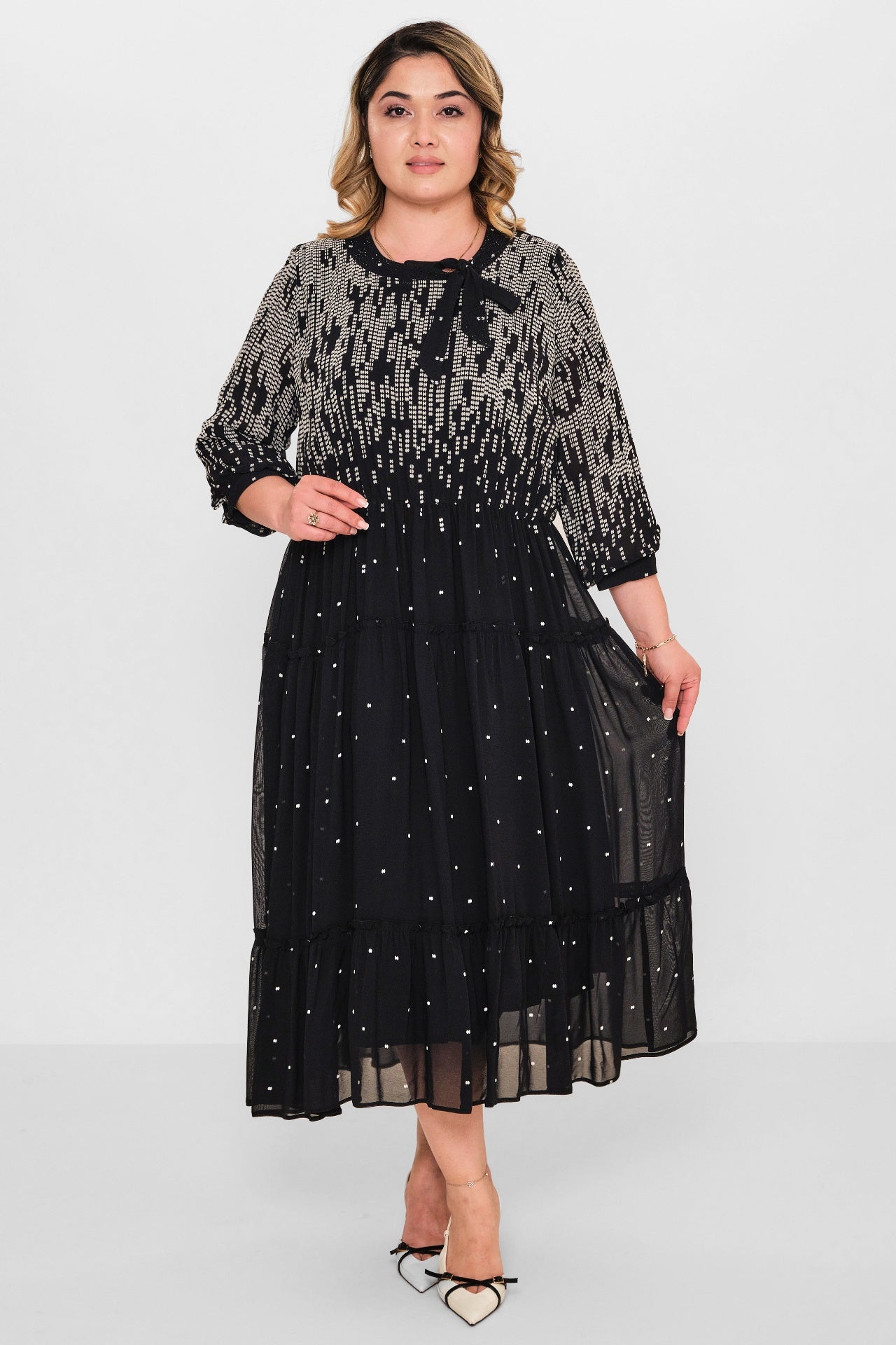 Gumanize - Plus Size Dress (GMZ2026-386-8041) - 8690200088575