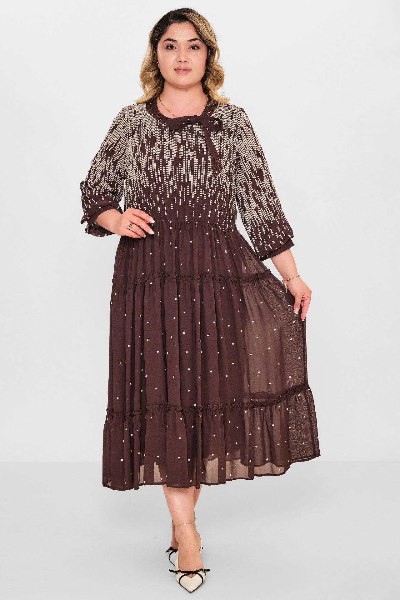 Gumanize - Plus Size Dress (GMZ2026-386-8041) - 8690200088582