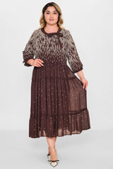Gumanize - Plus Size Dress (GMZ2026-386-8041) - 8690200088582