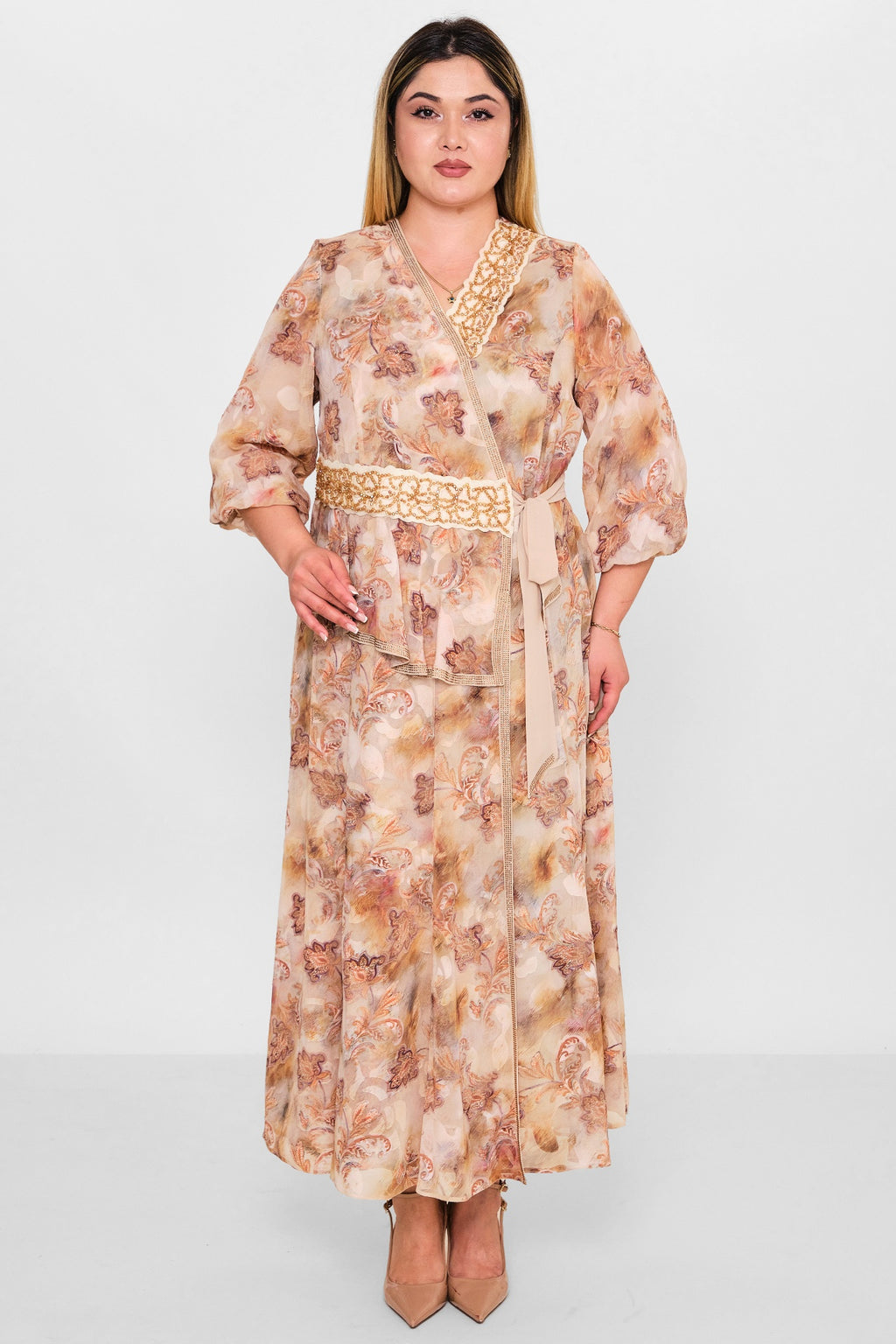 Gumanize - Plus Size Dress (GMZ2026-477-8001) - 8690200088599