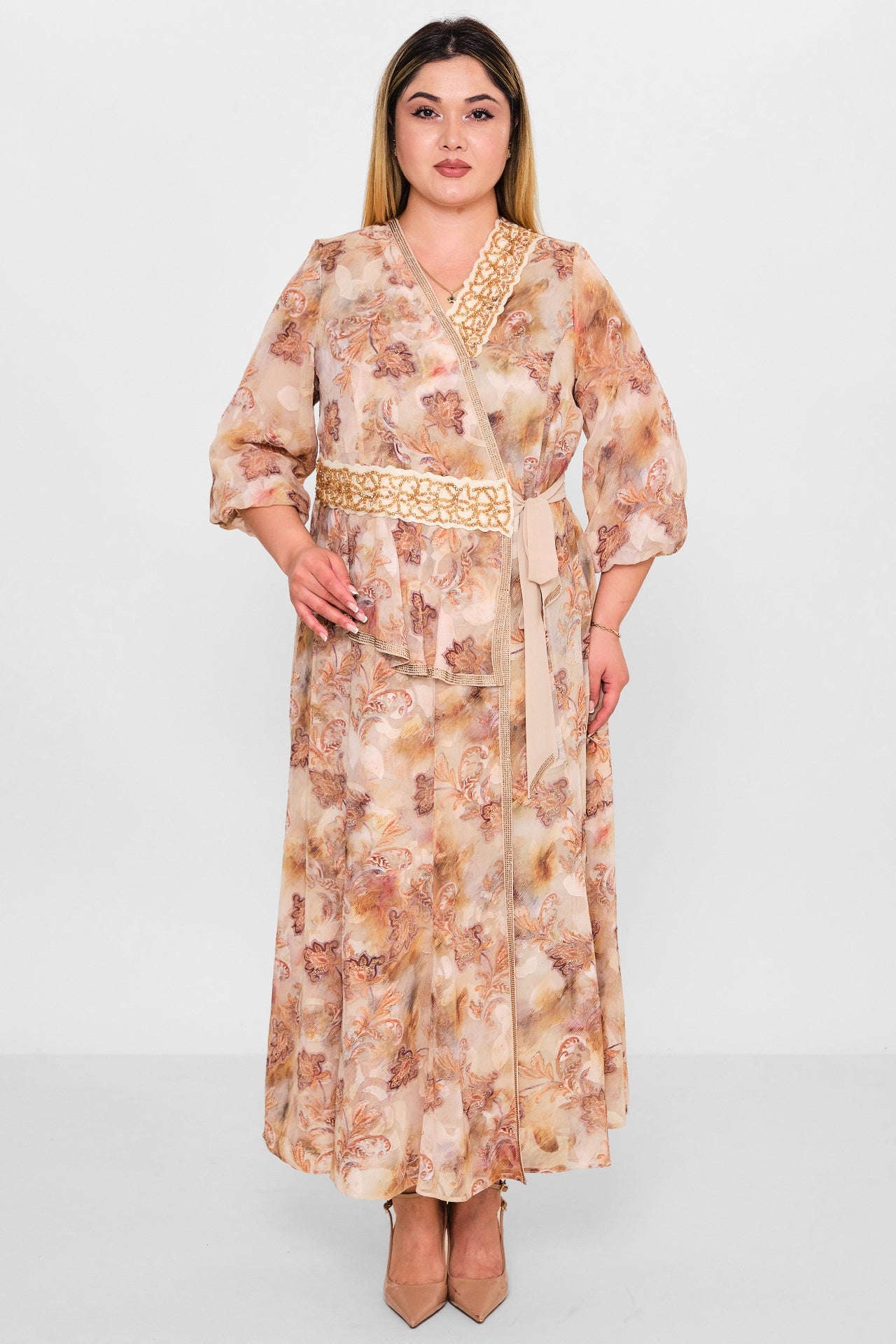 Gumanize - Plus Size Dress (GMZ2026-477-8001) - 8690200088599
