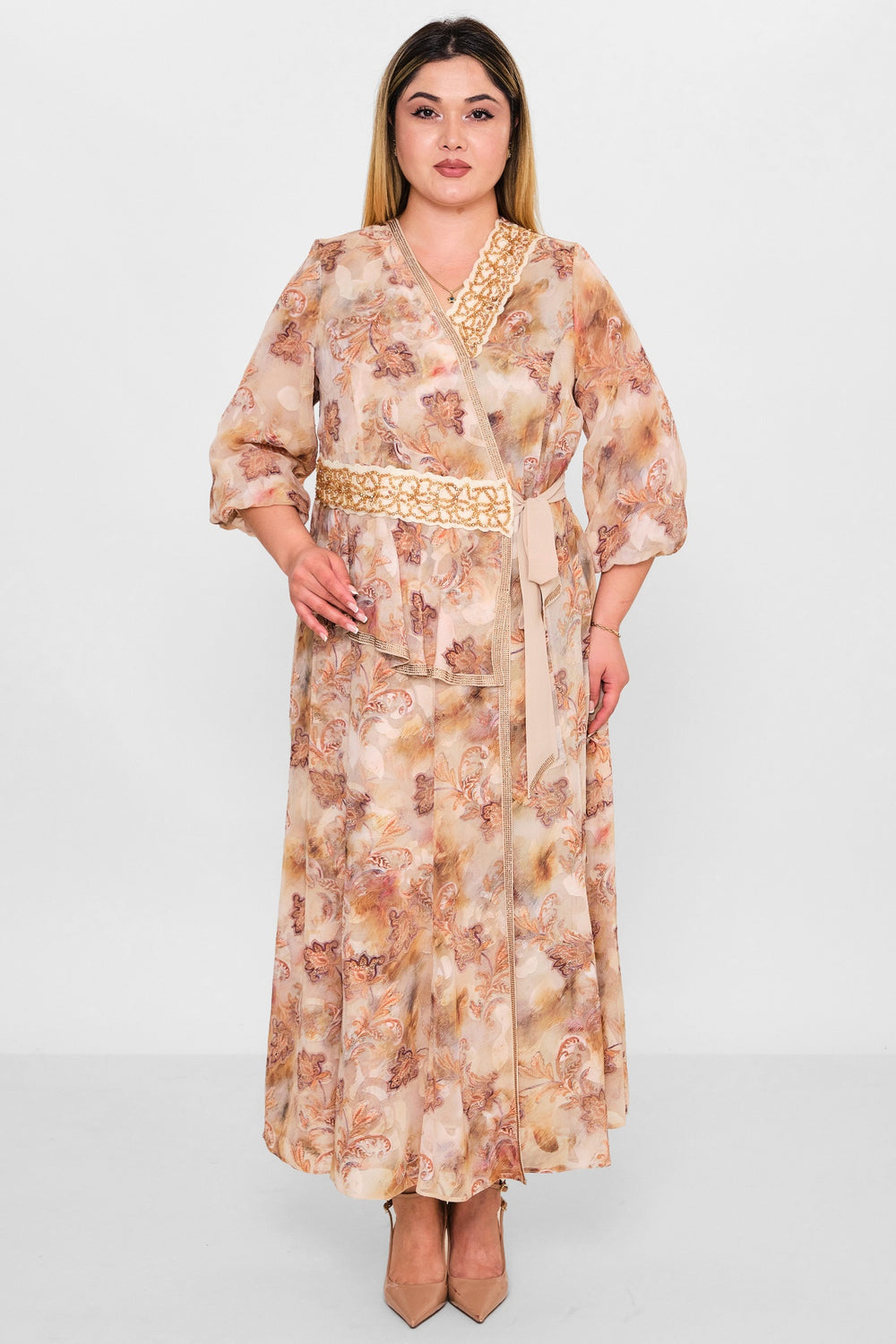 Gumanize - Plus Size Dress (GMZ2026-477-8001) - 8690200088599