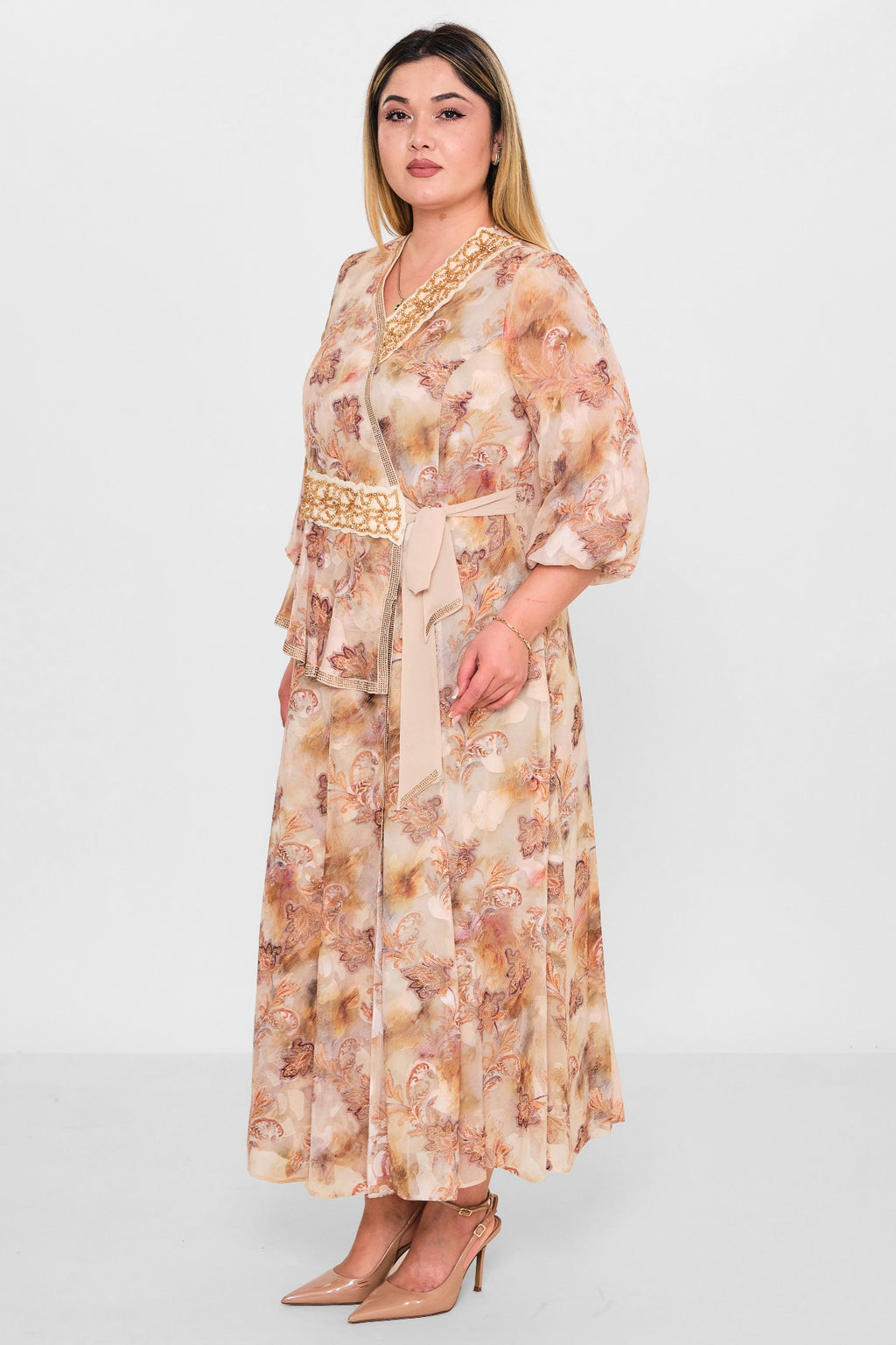 Gumanize - Plus Size Dress (GMZ2026-477-8001) - 8690200088599