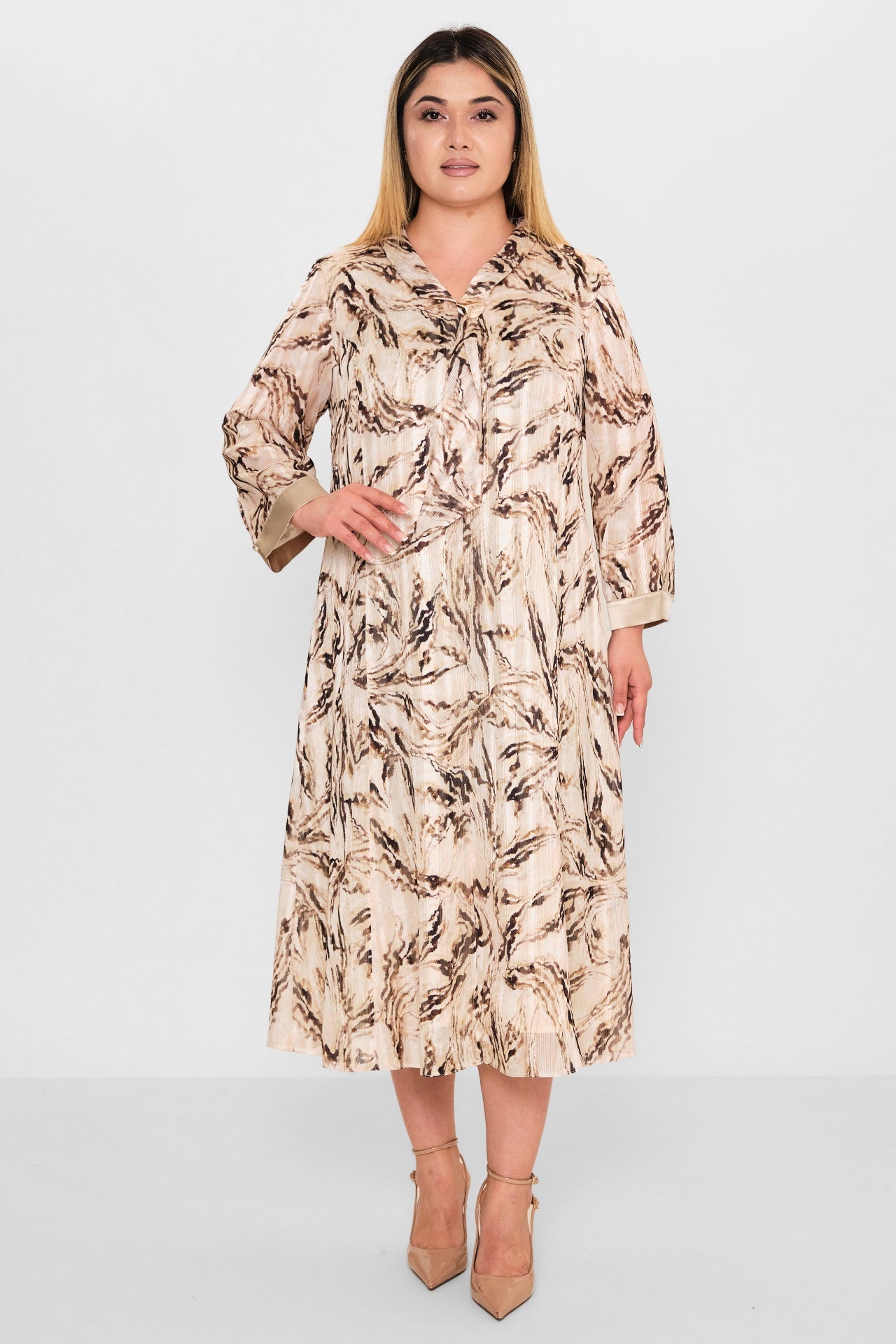 Gumanize - Plus Size Dress (GMZ2026-481-8130) - 8690200088605