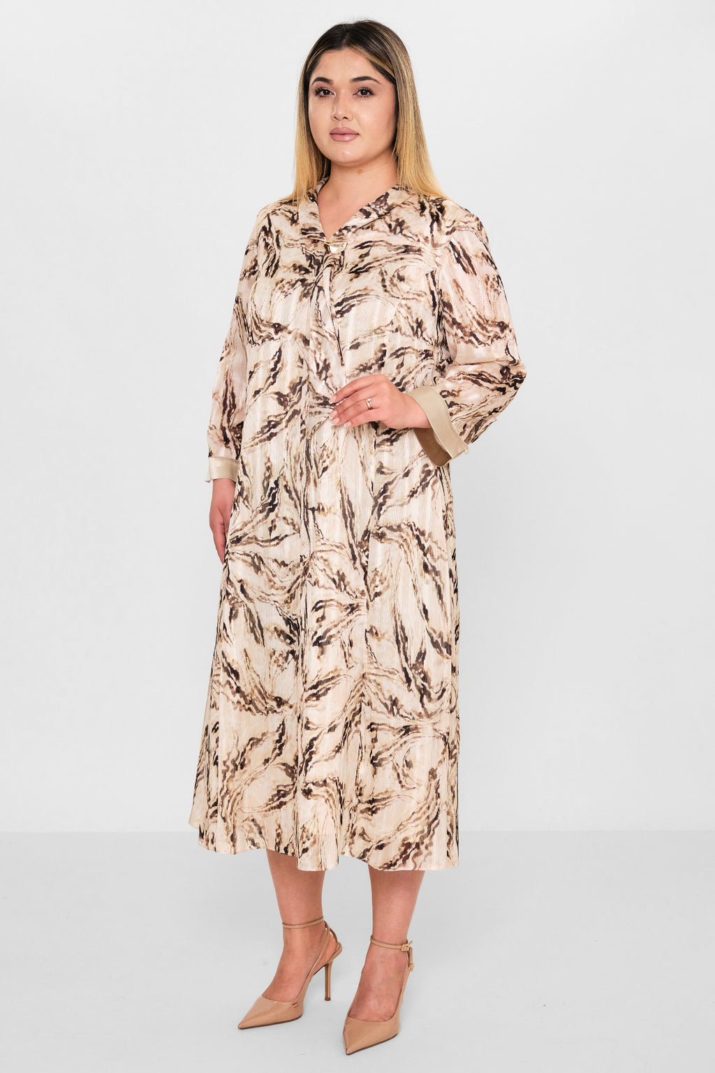 Gumanize - Plus Size Dress (GMZ2026-481-8130) - 8690200088605