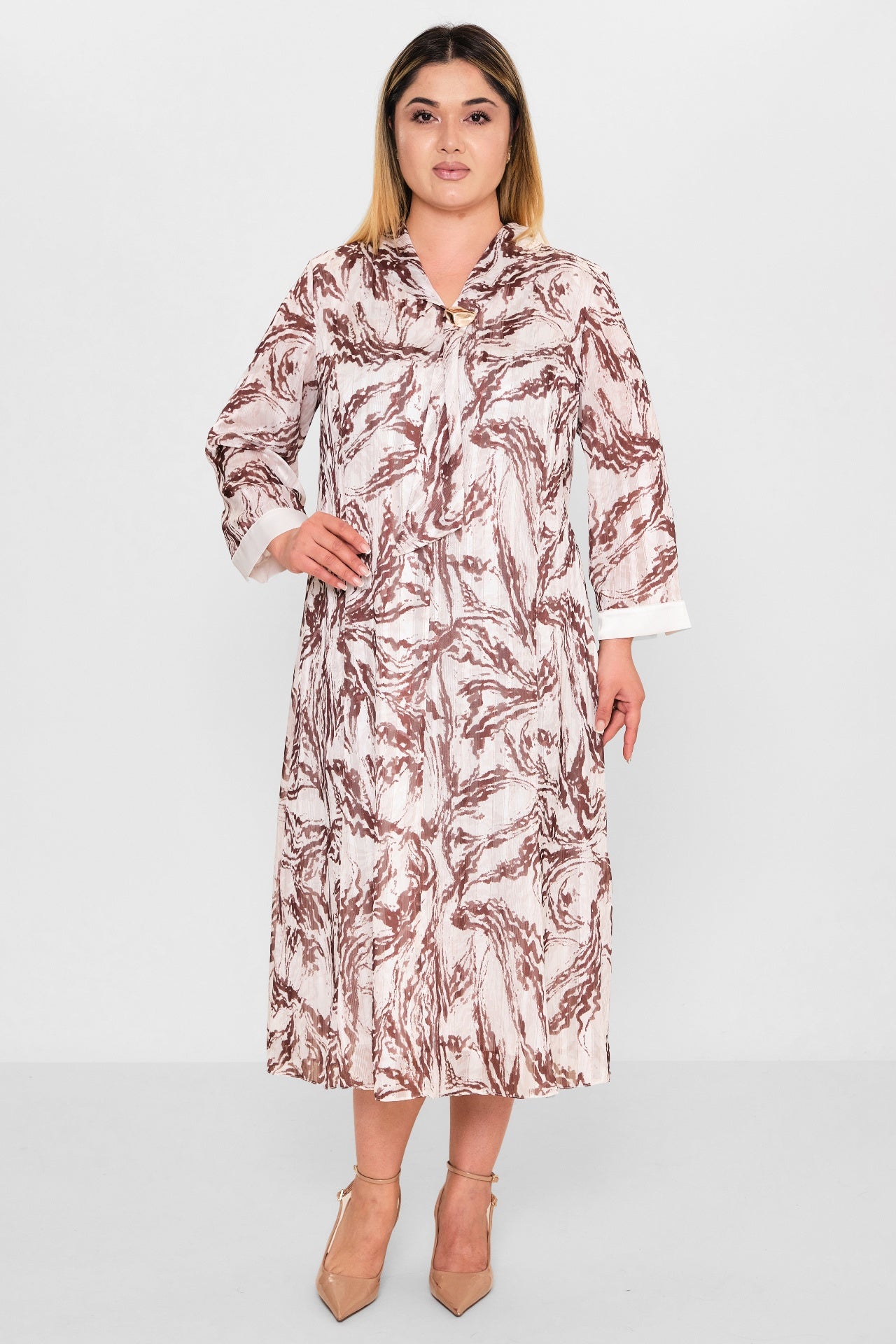 Gumanize - Plus Size Dress (GMZ2026-481-8130) - 8690200088612