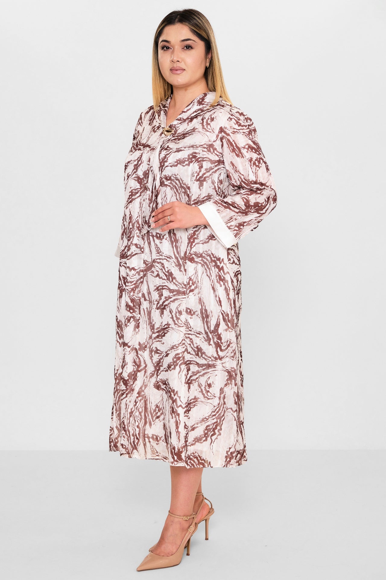 Gumanize - Plus Size Dress (GMZ2026-481-8130) - 8690200088612