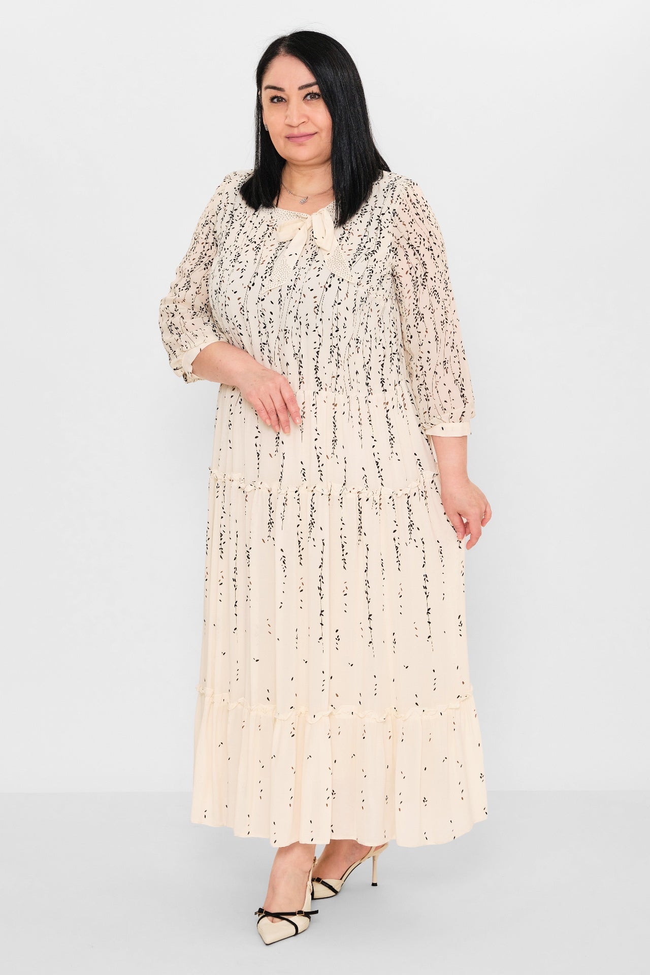 Gumanize - Plus Size Dress (GMZ2026-597-8072) - 8690200088636