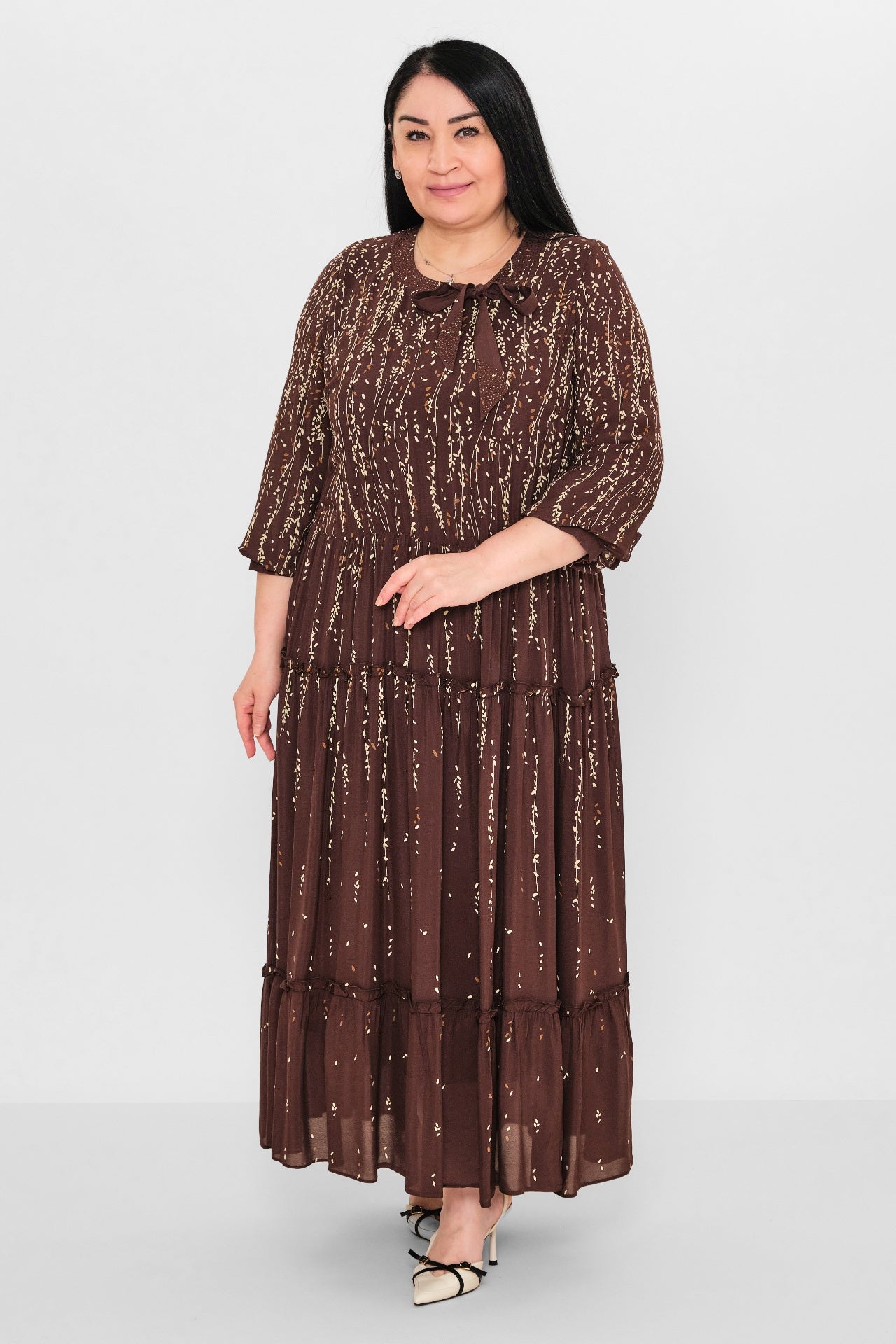 Gumanize - Plus Size Dress (GMZ2026-597-8072) - 8690200088643