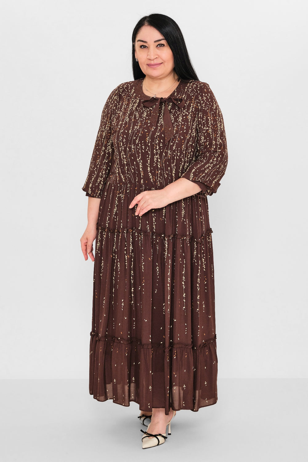 Gumanize - Plus Size Dress (GMZ2026-597-8072) - 8690200088643