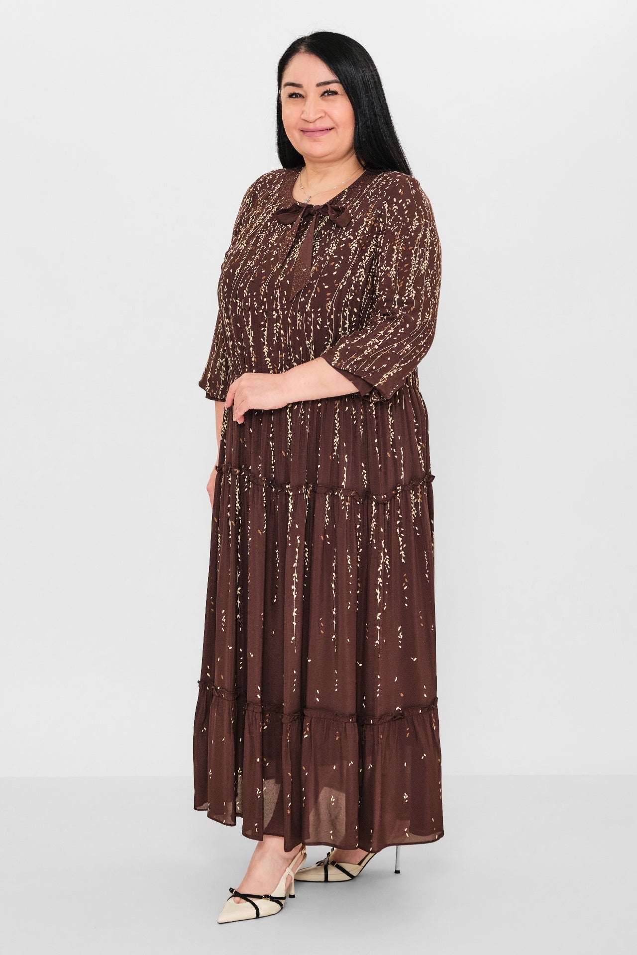 Gumanize - Plus Size Dress (GMZ2026-597-8072) - 8690200088643
