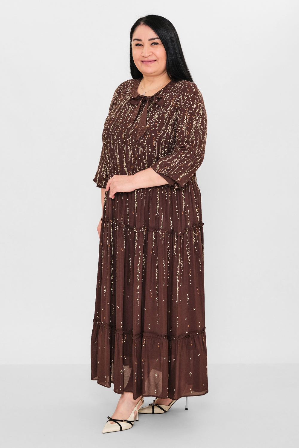 Gumanize - Plus Size Dress (GMZ2026-597-8072) - 8690200088643