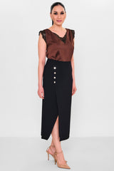 Fever - Plus Size Skirt (FVR26Y13011) - 8690200089053