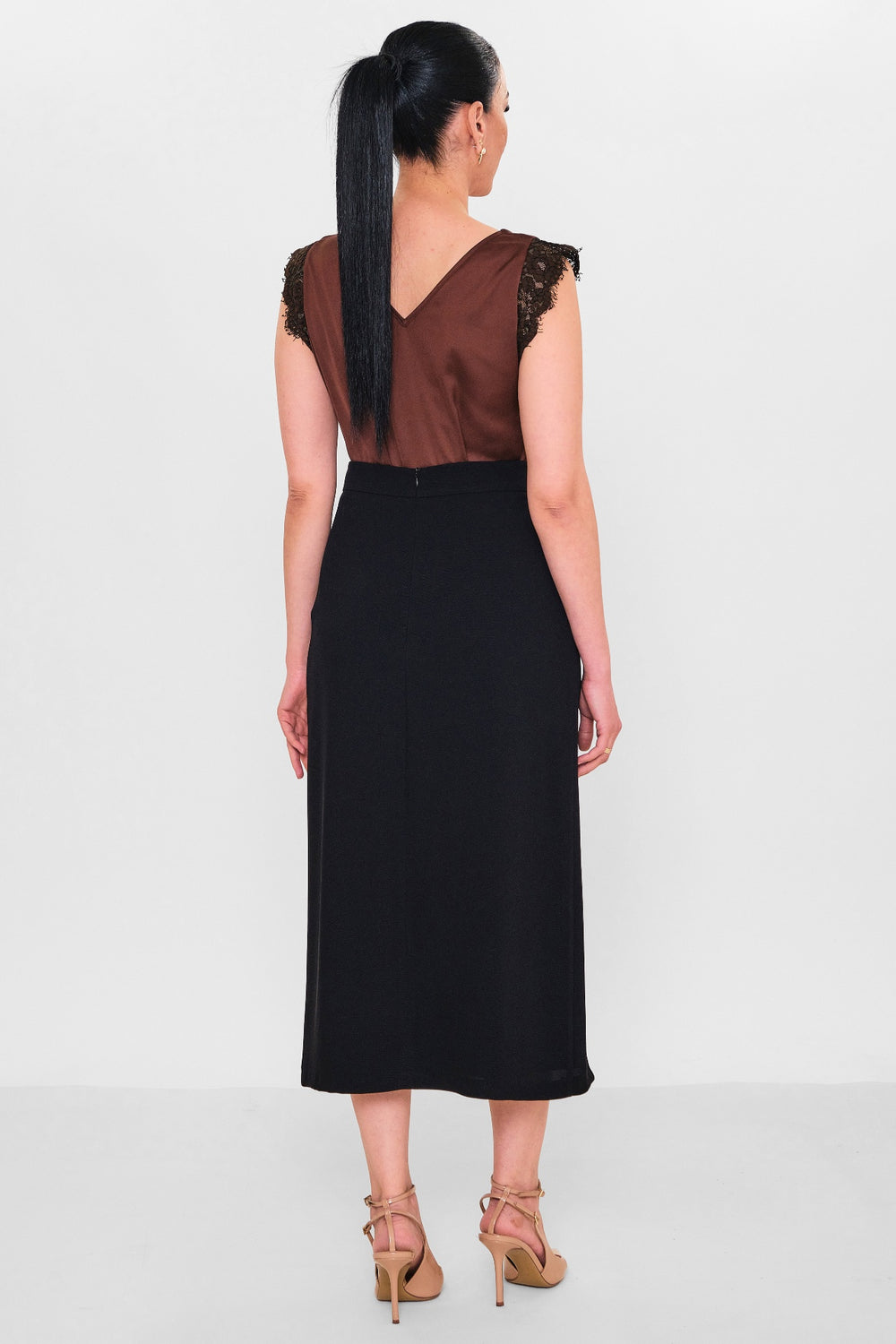 Fever - Plus Size Skirt (FVR26Y13011) - 8690200089053