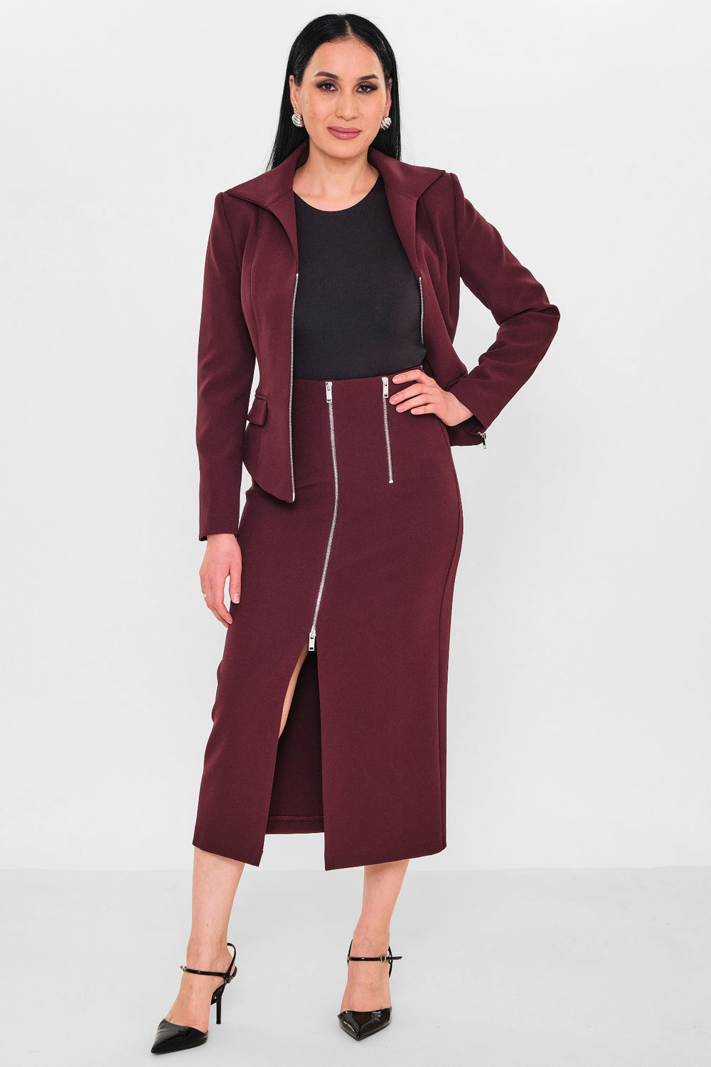 Fever - Plus Size Skirt (FVR26Y13015) - 8690200089084
