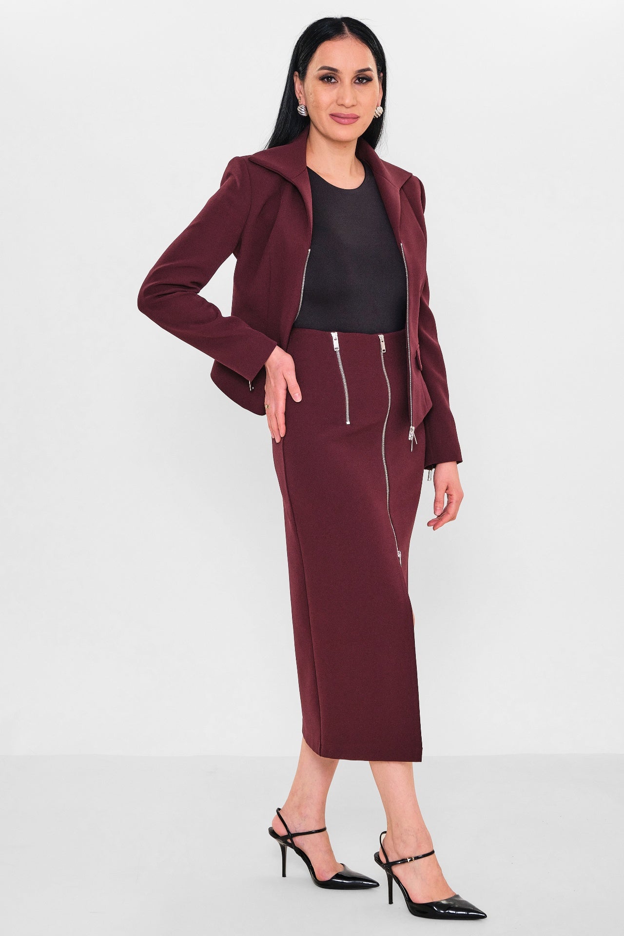 Fever - Plus Size Skirt (FVR26Y13015) - 8690200089084
