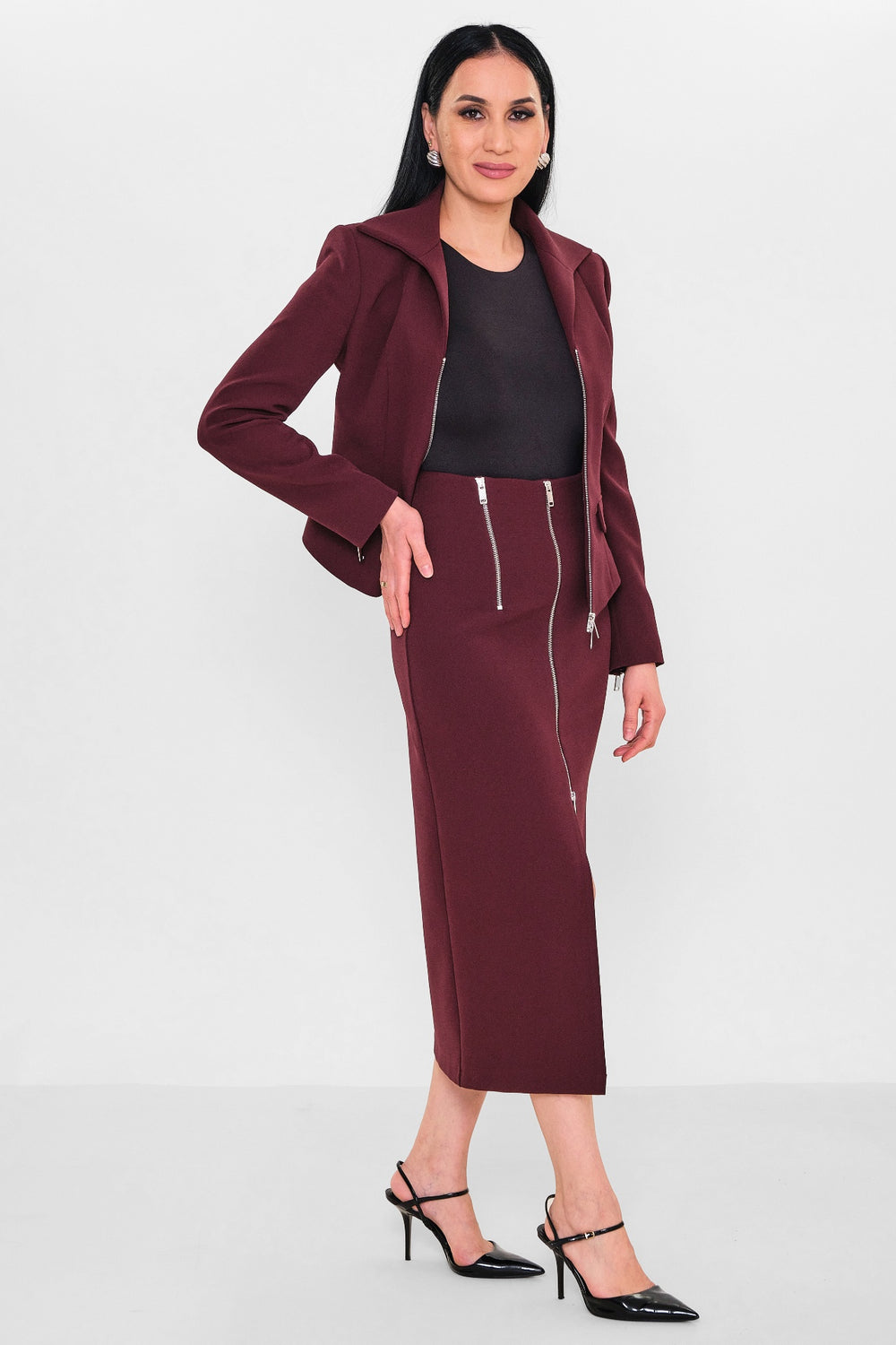 Fever - Plus Size Skirt (FVR26Y13015) - 8690200089084