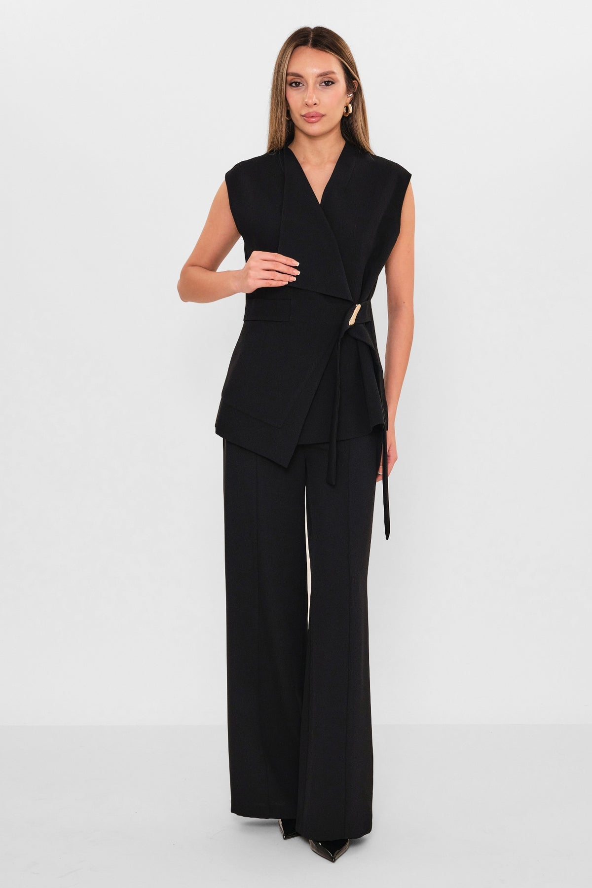 Fever - Plus Size Waistcoat (FVR26Y15005) - 8690200089329