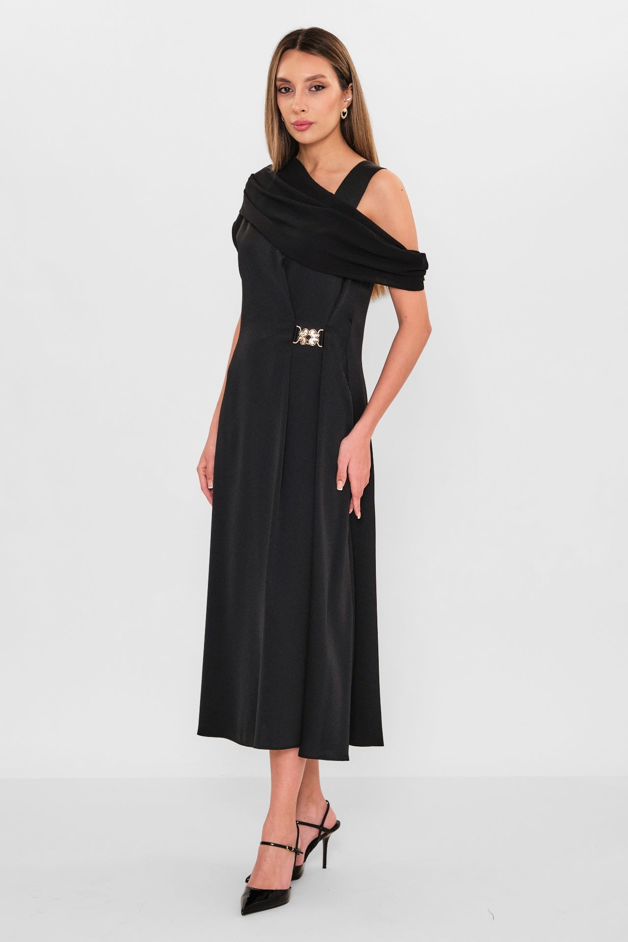 Fever - Plus Size Dress (FVR26Y16015) - 8690200089459
