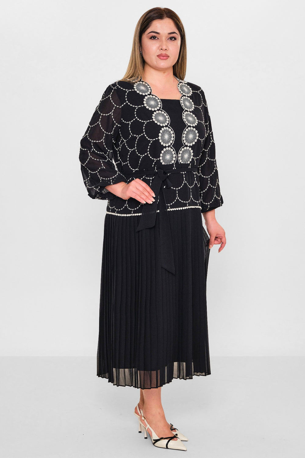 Gumanize - Plus Size Dress (GMZ2025-1007-7775) - 8690200089640