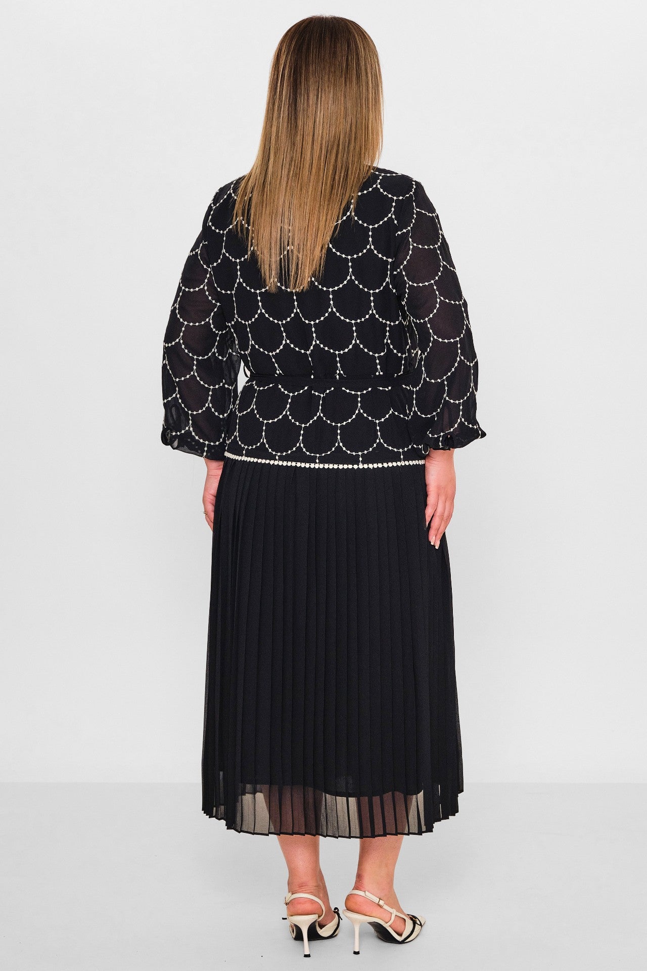 Gumanize - Plus Size Dress (GMZ2025-1007-7775) - 8690200089640
