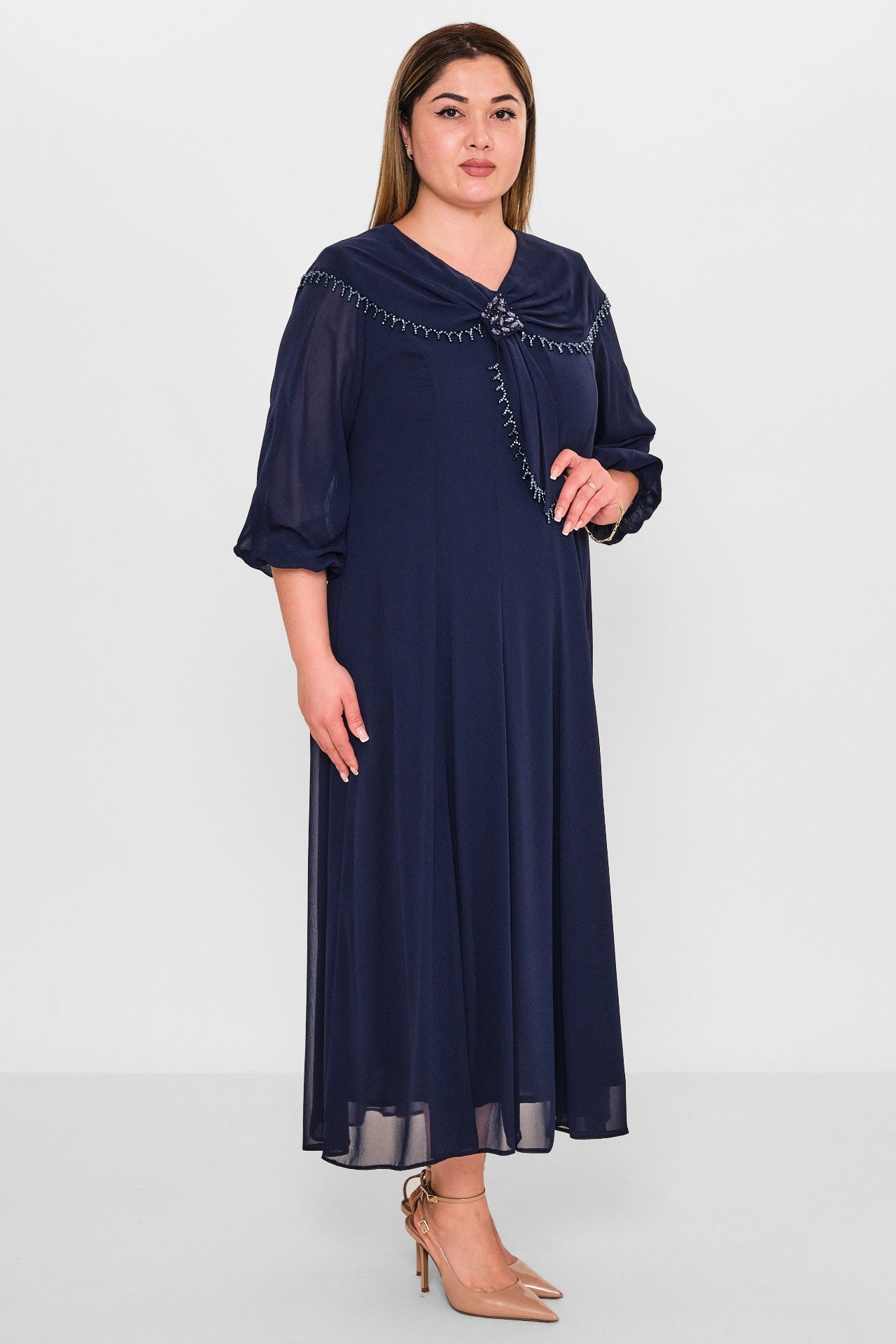 Gumanize - Plus Size Dress (GMZ2025-980-172) - 8690200089671