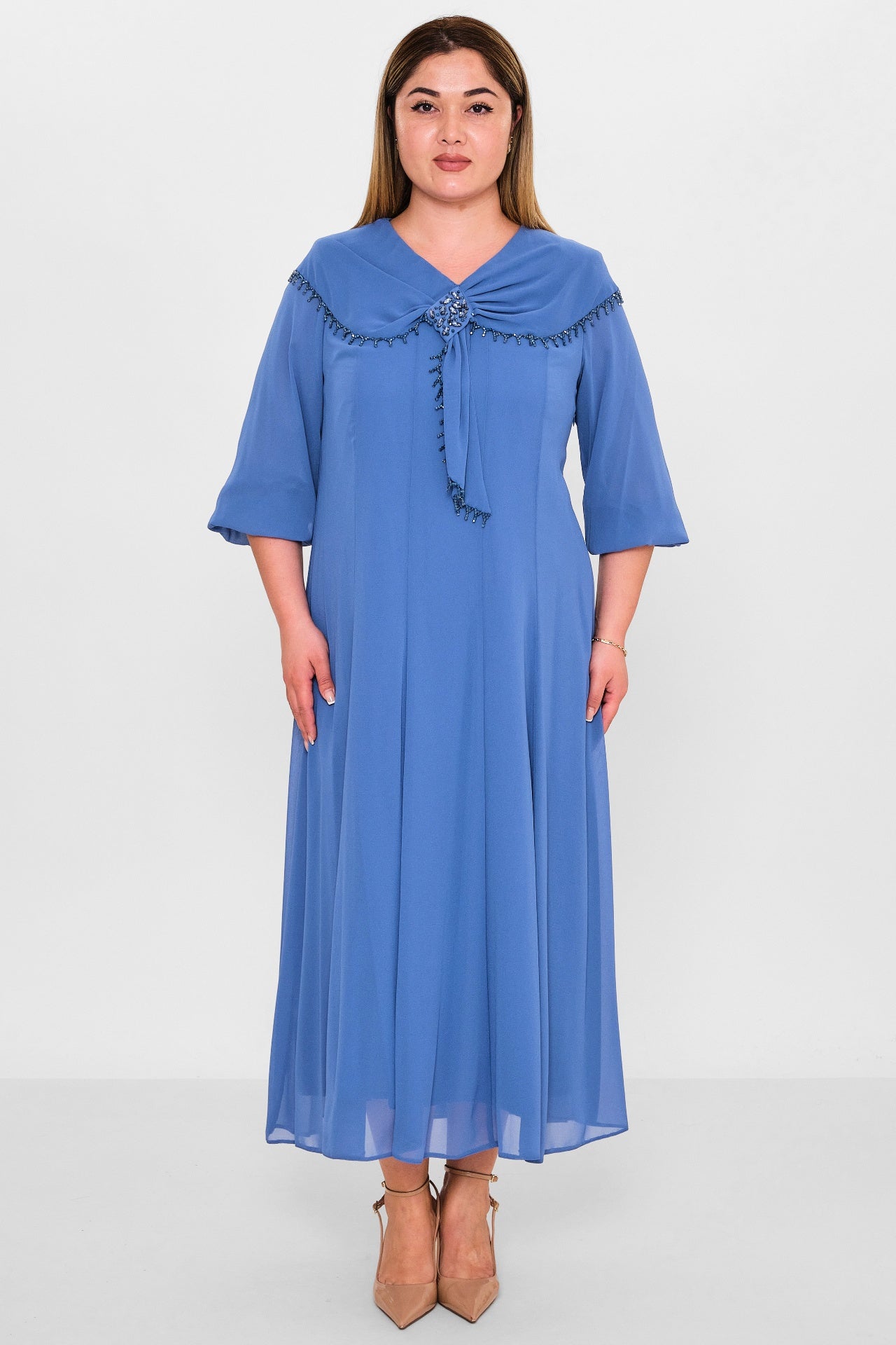 Gumanize - Plus Size Dress (GMZ2025-980-172) - 8690200089688