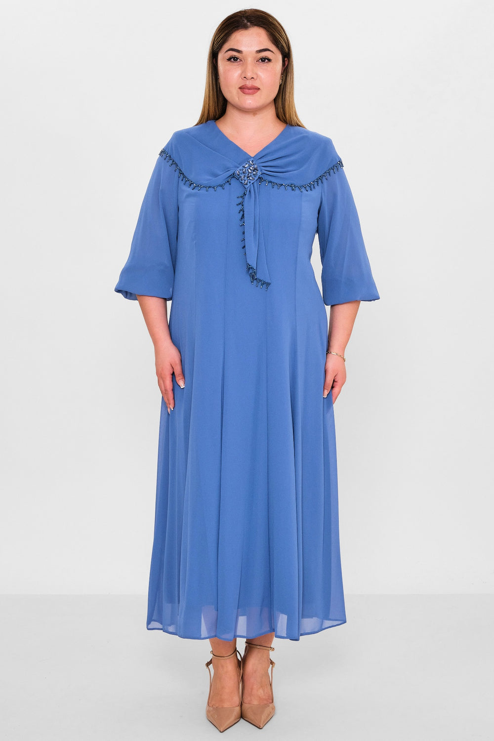 Gumanize - Plus Size Dress (GMZ2025-980-172) - 8690200089688