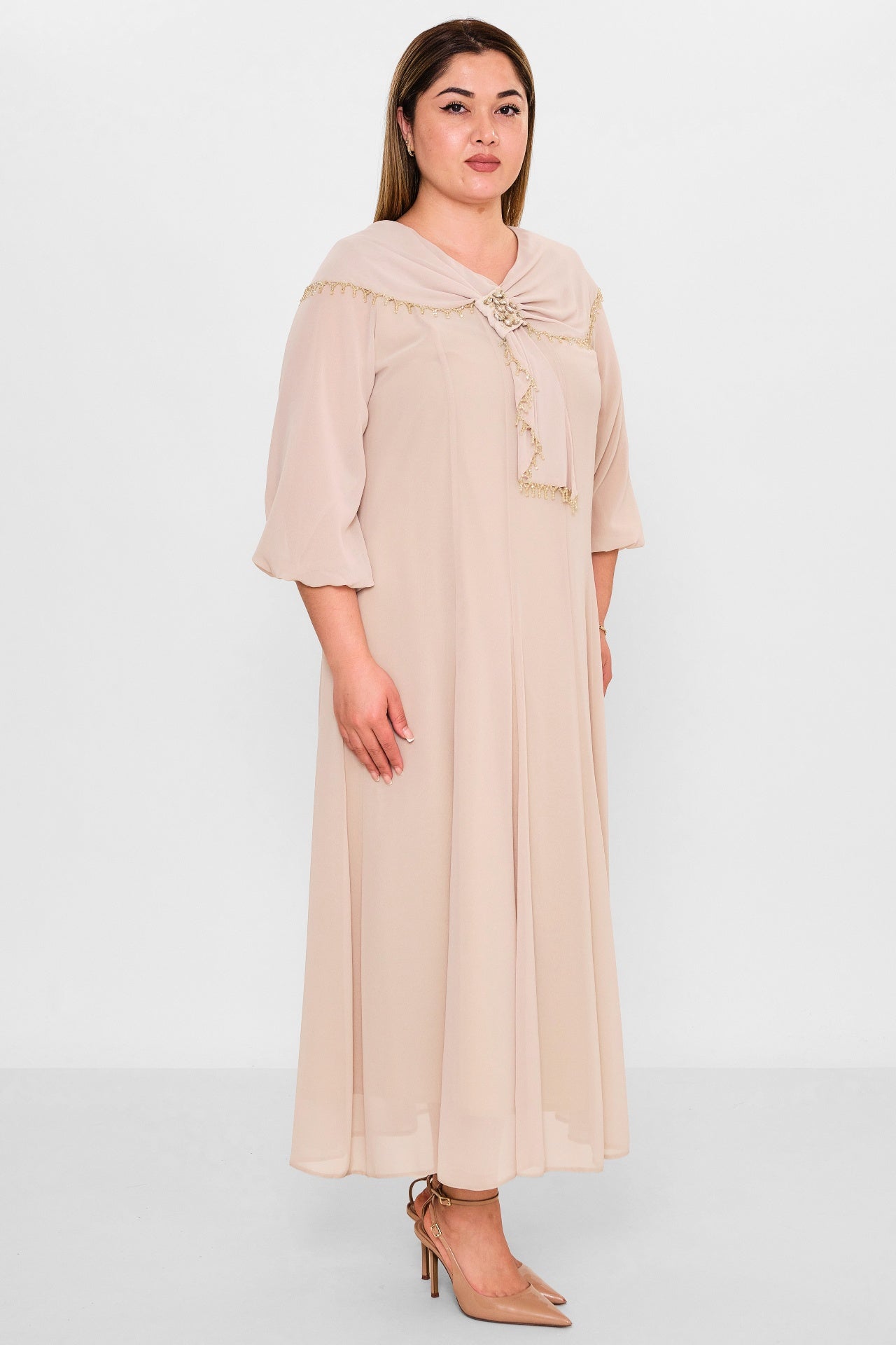 Gumanize - Plus Size Dress (GMZ2025-980-172) - 8690200089695
