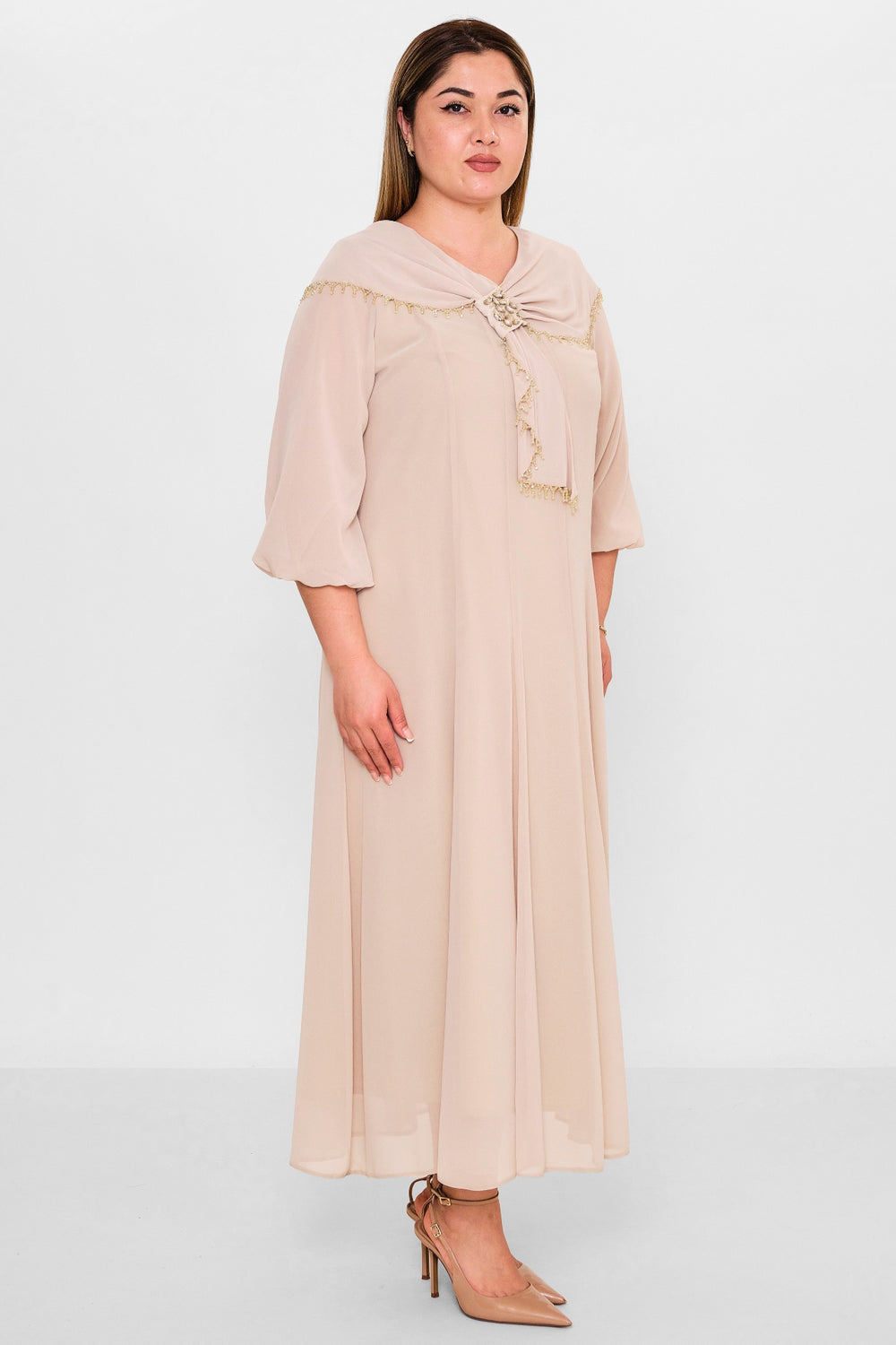 Gumanize - Plus Size Dress (GMZ2025-980-172) - 8690200089695