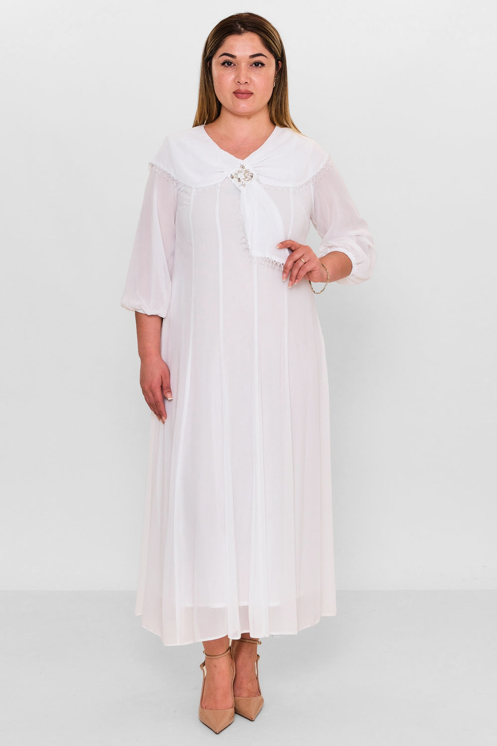 Gumanize - Plus Size Dress (GMZ2025-980-172) - 8690200089701