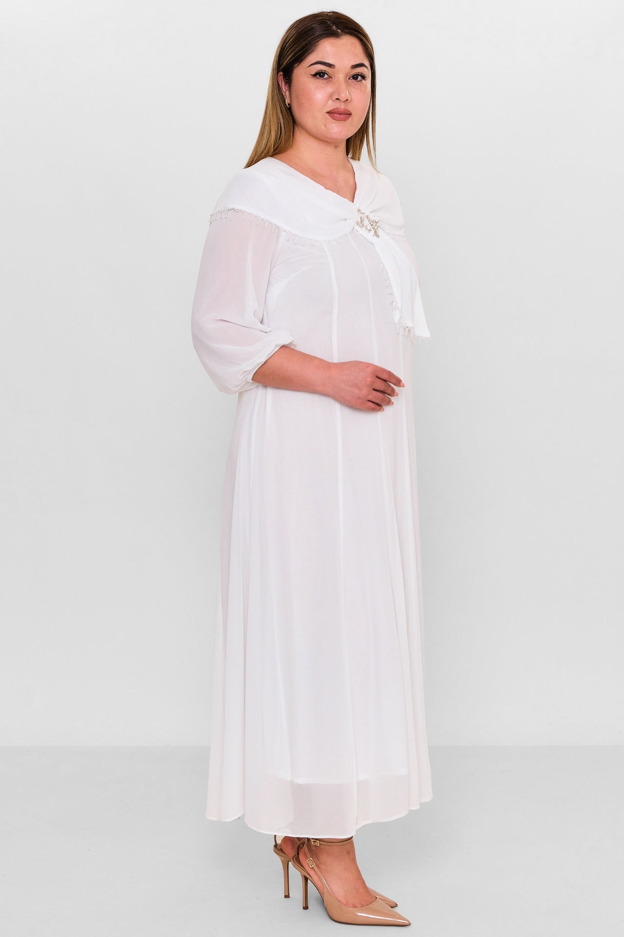 Gumanize - Plus Size Dress (GMZ2025-980-172) - 8690200089701