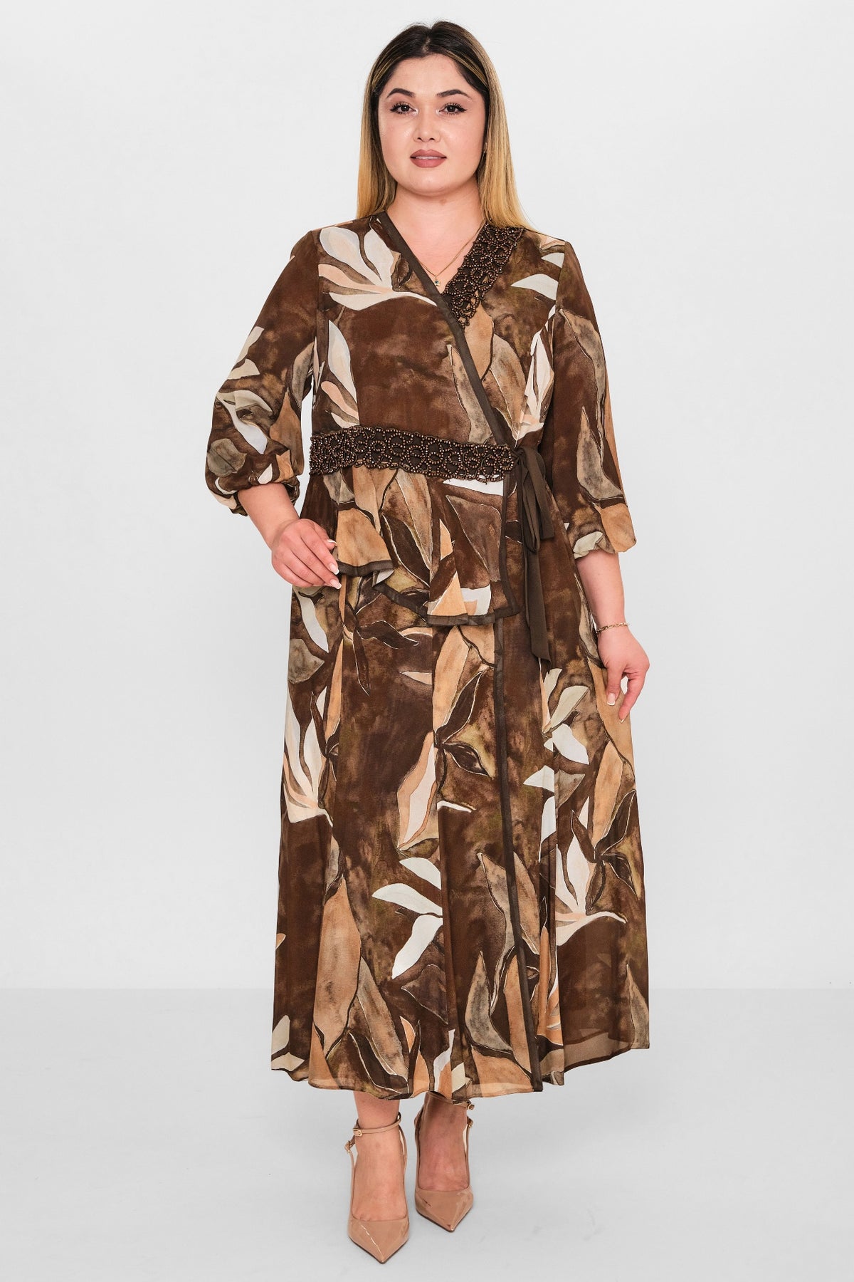 Gumanize - Plus Size Dress (GMZ2026-167-7960) - 8690200089725