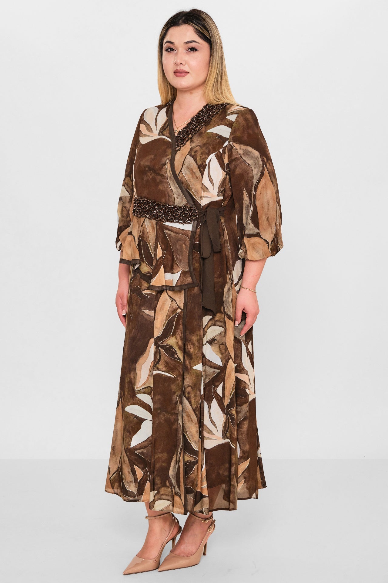 Gumanize - Plus Size Dress (GMZ2026-167-7960) - 8690200089725