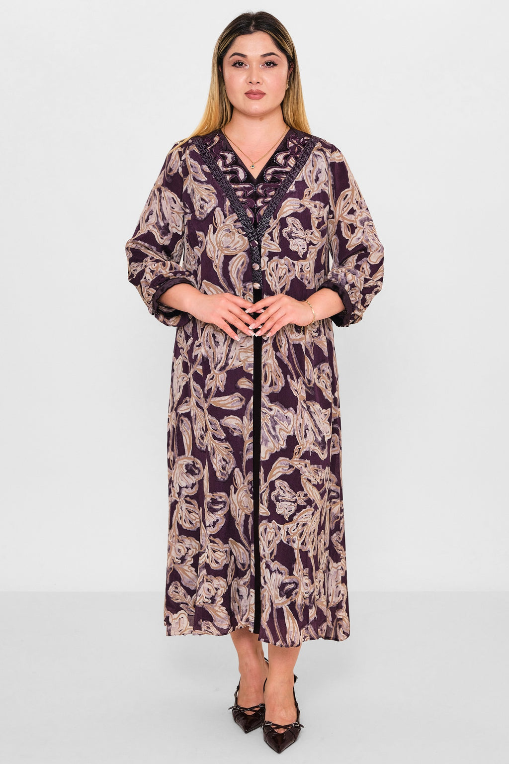 Gumanize - Plus Size Dress (GMZ2026-171-7881) - 8690200089749