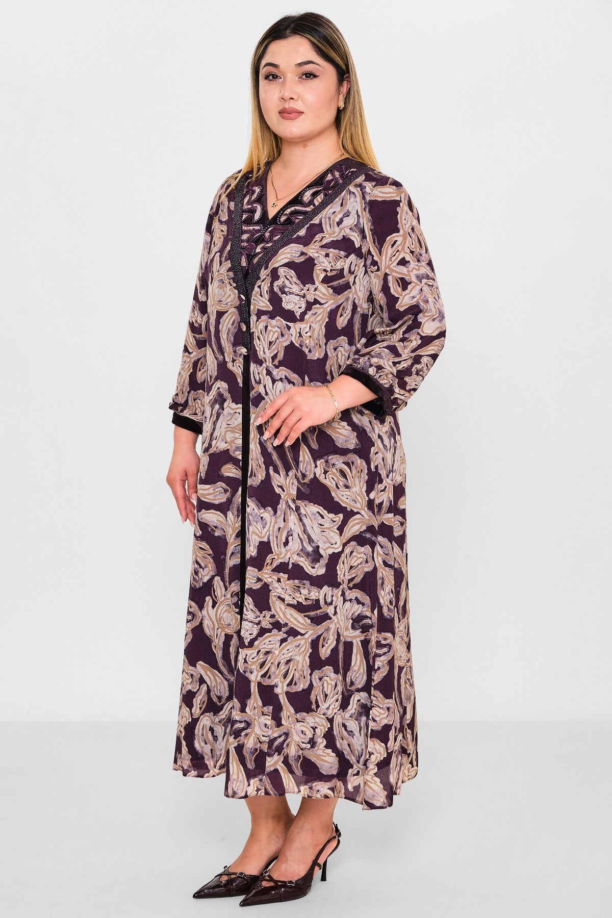 Gumanize - Plus Size Dress (GMZ2026-171-7881) - 8690200089749