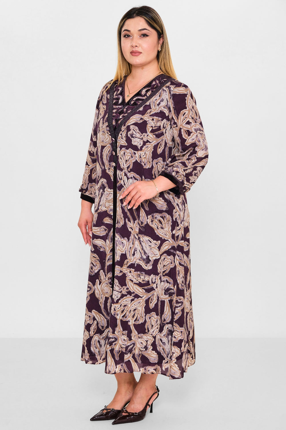Gumanize - Plus Size Dress (GMZ2026-171-7881) - 8690200089749