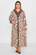Gumanize - Plus Size Dress (GMZ2026-171-7881) - 8690200089756