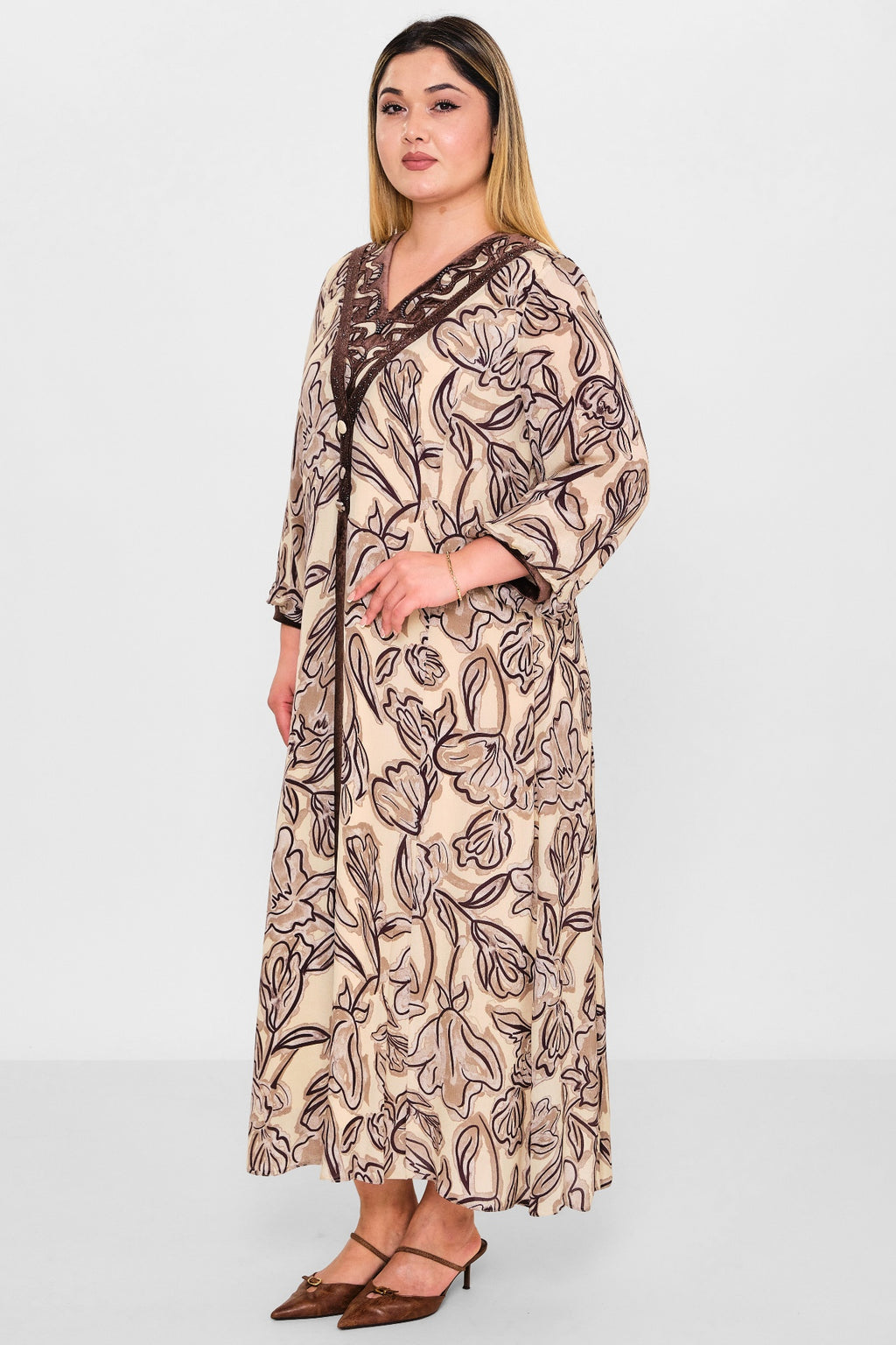 Gumanize - Plus Size Dress (GMZ2026-171-7881) - 8690200089756