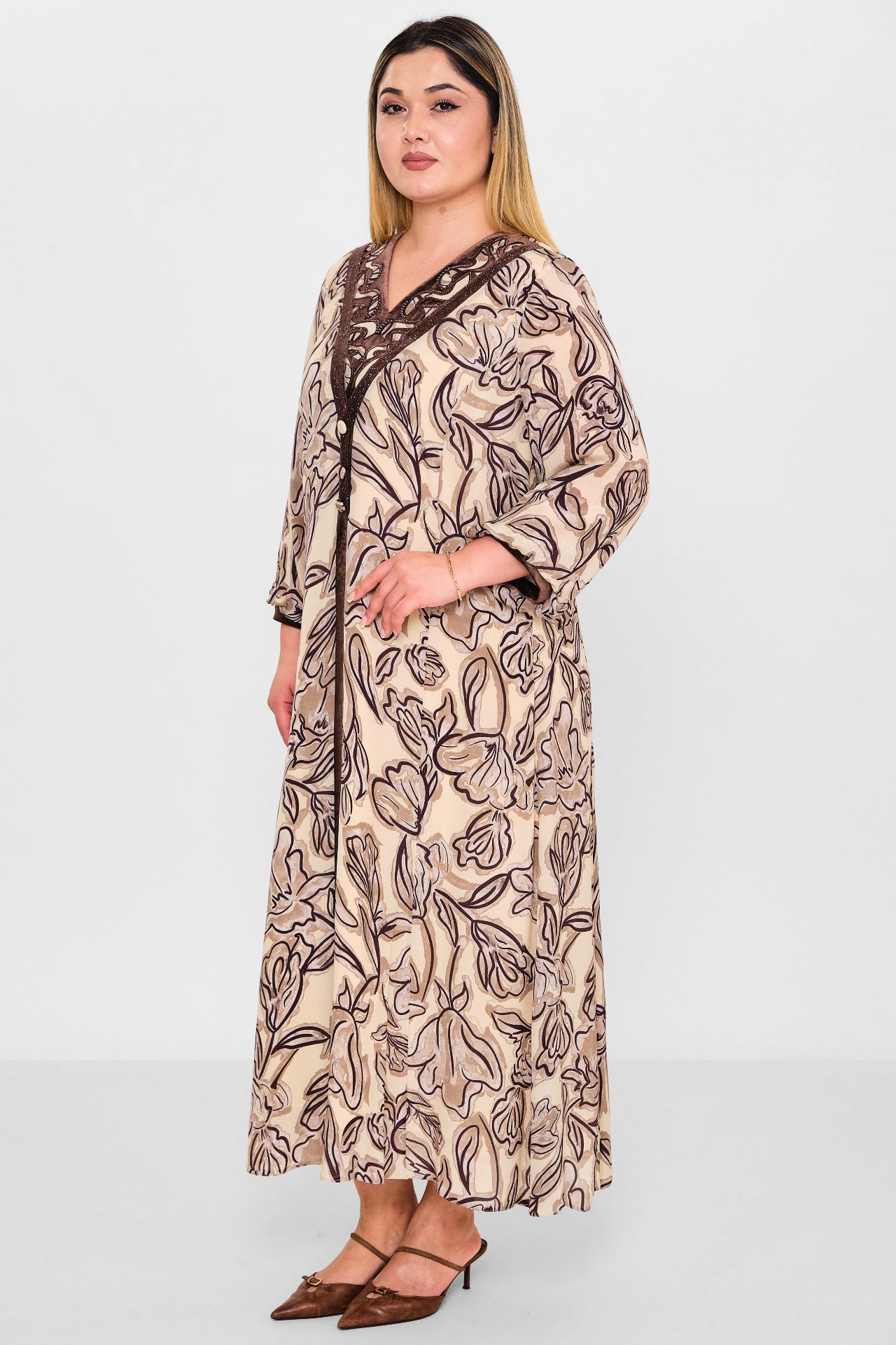 Gumanize - Plus Size Dress (GMZ2026-171-7881) - 8690200089756