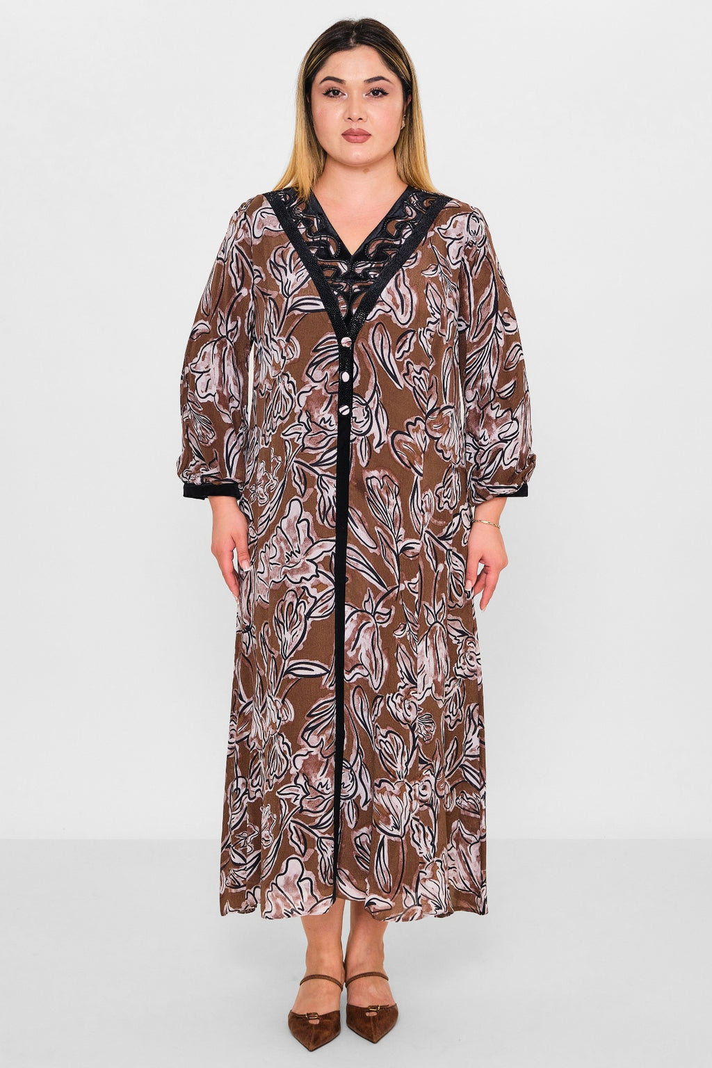 Gumanize - Plus Size Dress (GMZ2026-171-7881) - 8690200089763