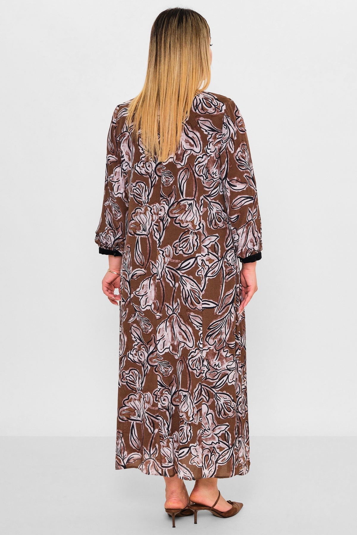 Gumanize - Plus Size Dress (GMZ2026-171-7881) - 8690200089763