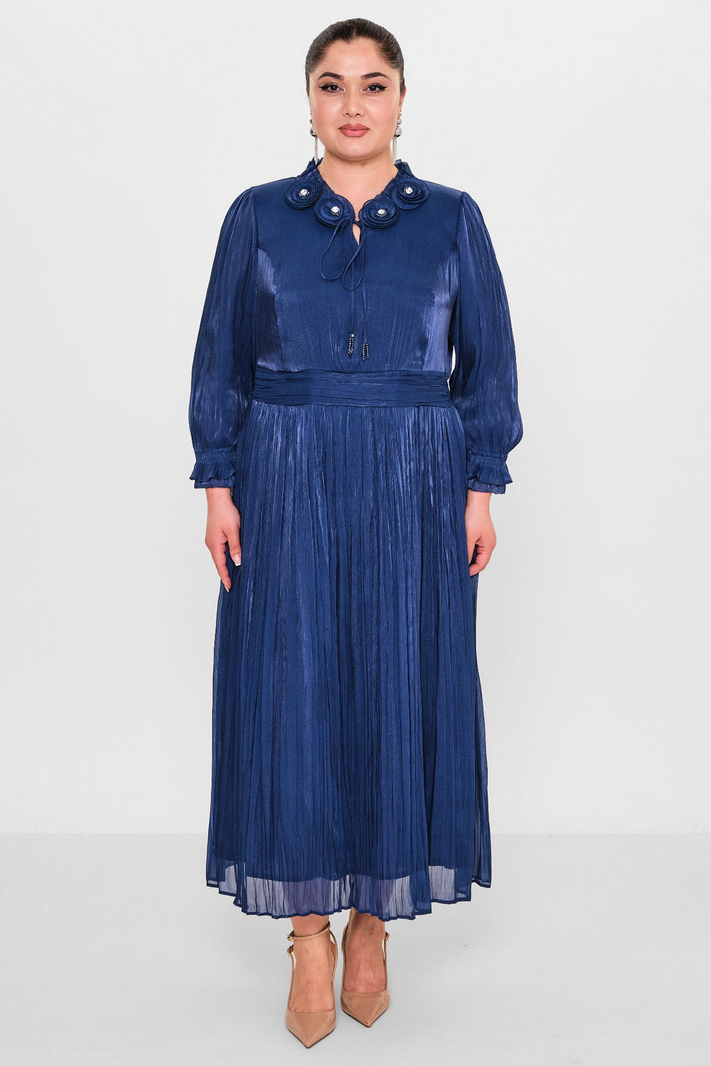 Gumanize - Plus Size Dress (GMZ2026-24-7316) - 8690200089787