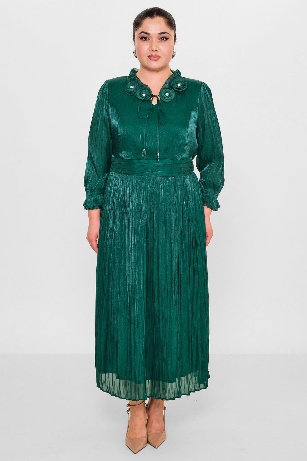Gumanize - Plus Size Dress (GMZ2026-24-7316) - 8690200089794