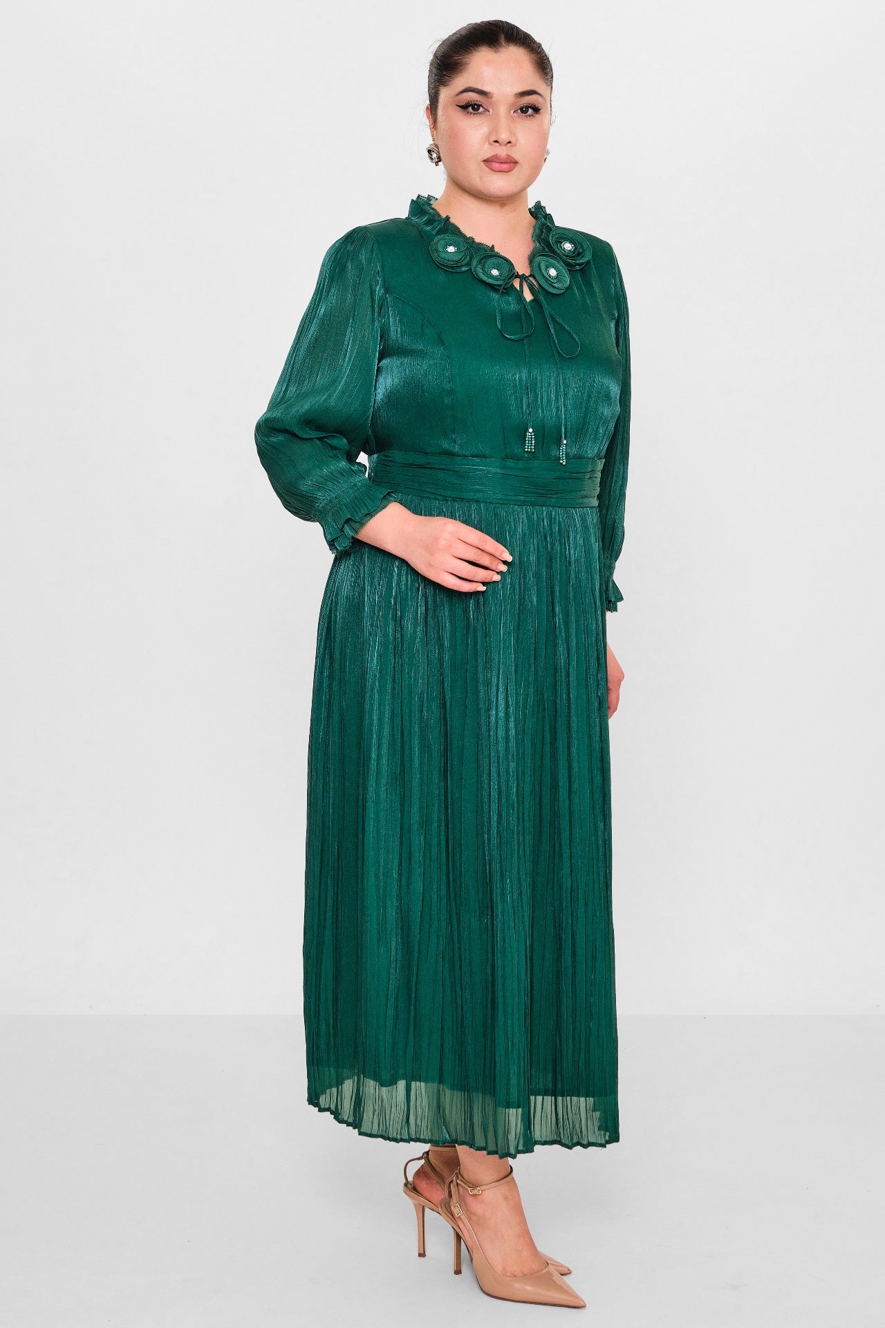 Gumanize - Plus Size Dress (GMZ2026-24-7316) - 8690200089794
